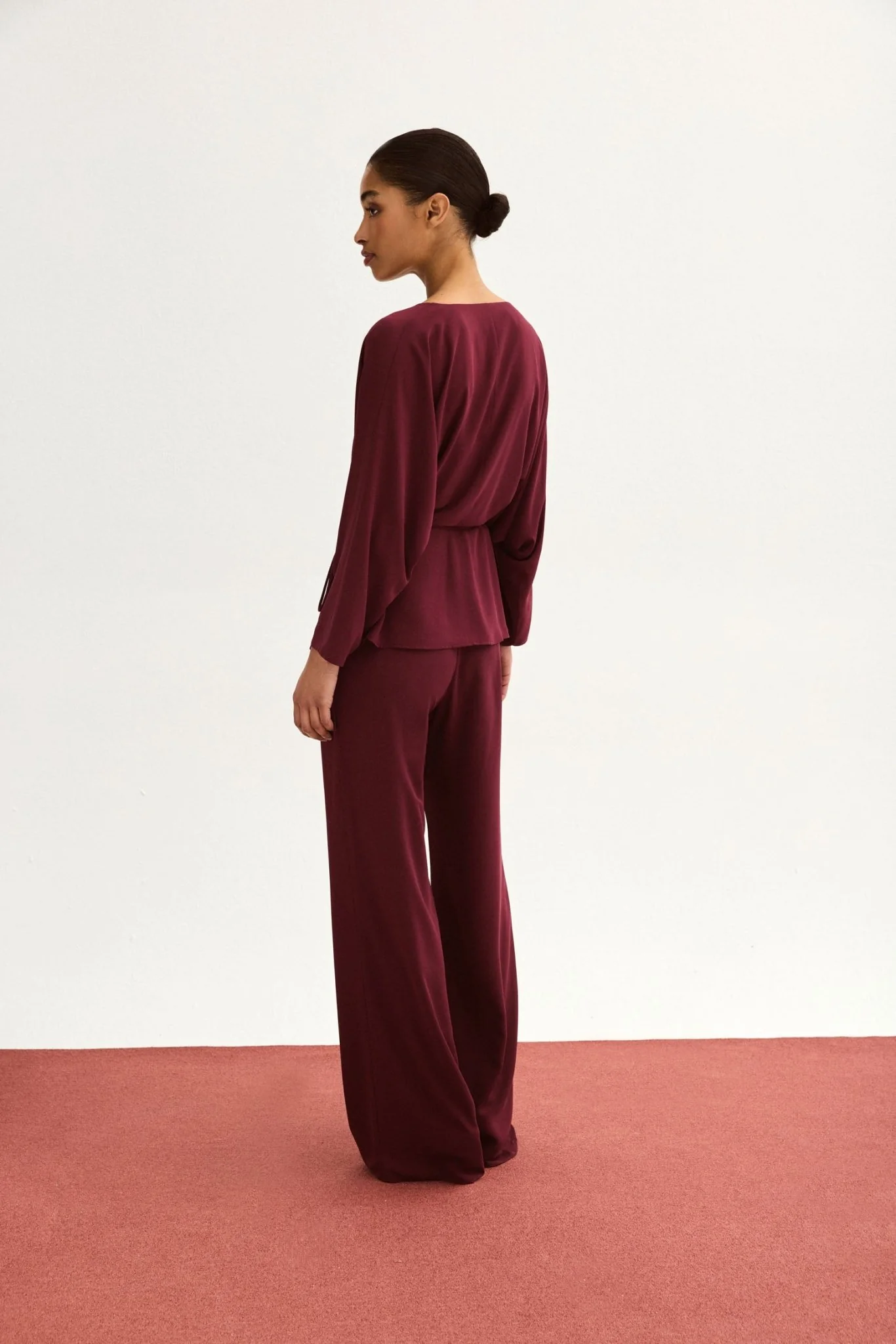 Blusa ARIELLE Burdeos Monastrell - Image 4