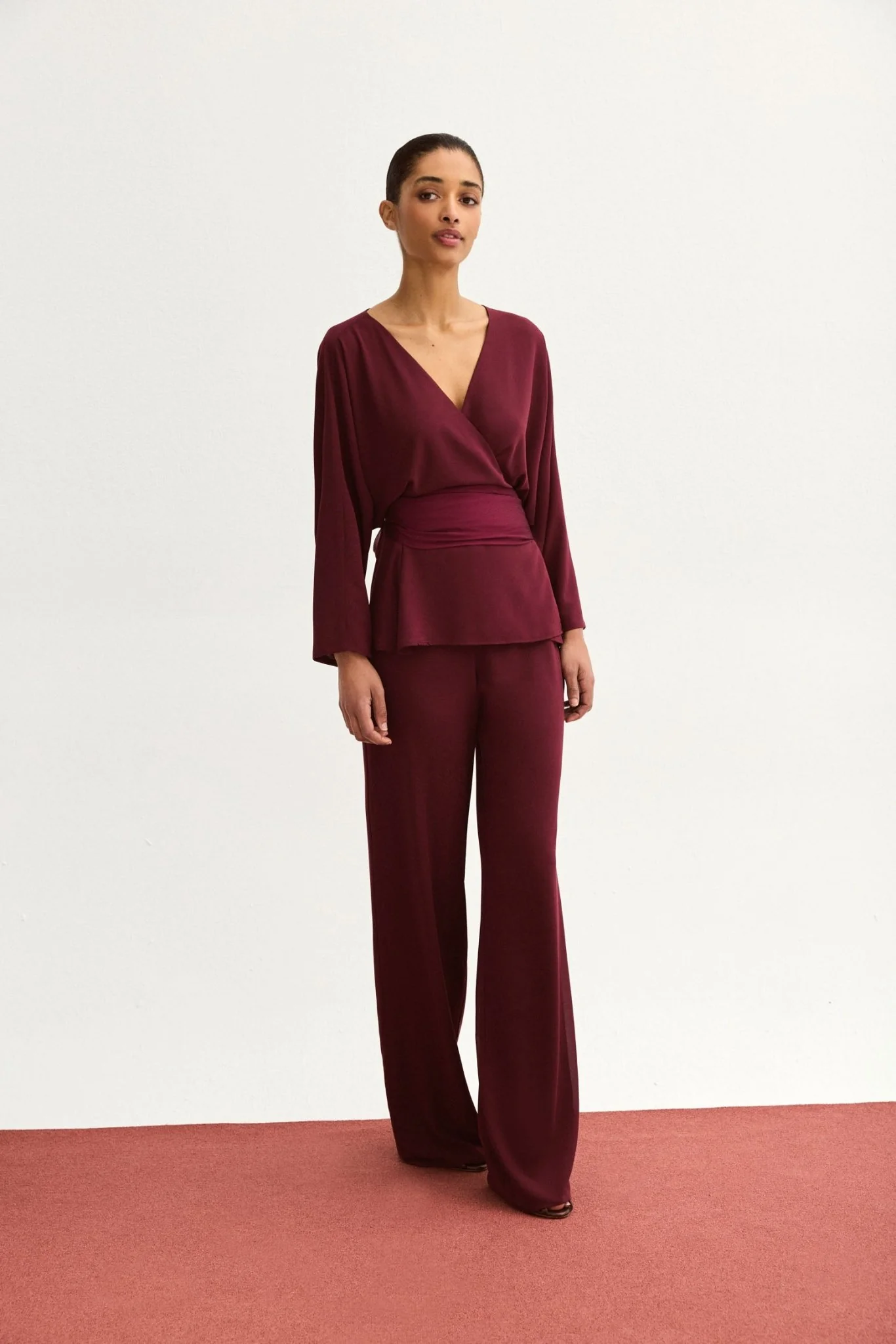 Blusa ARIELLE Burdeos Monastrell - Image 5
