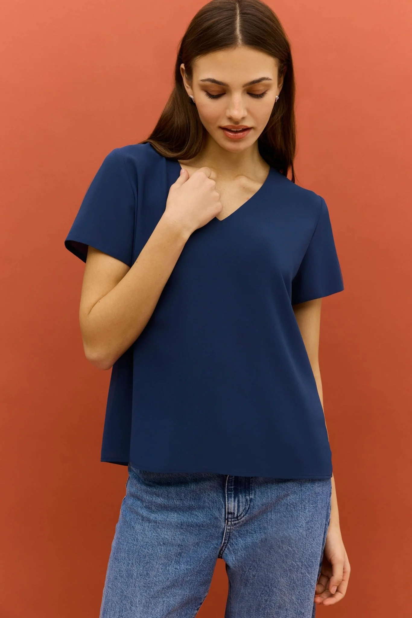 Blusa CALA Azul Cantábrico - Image 3