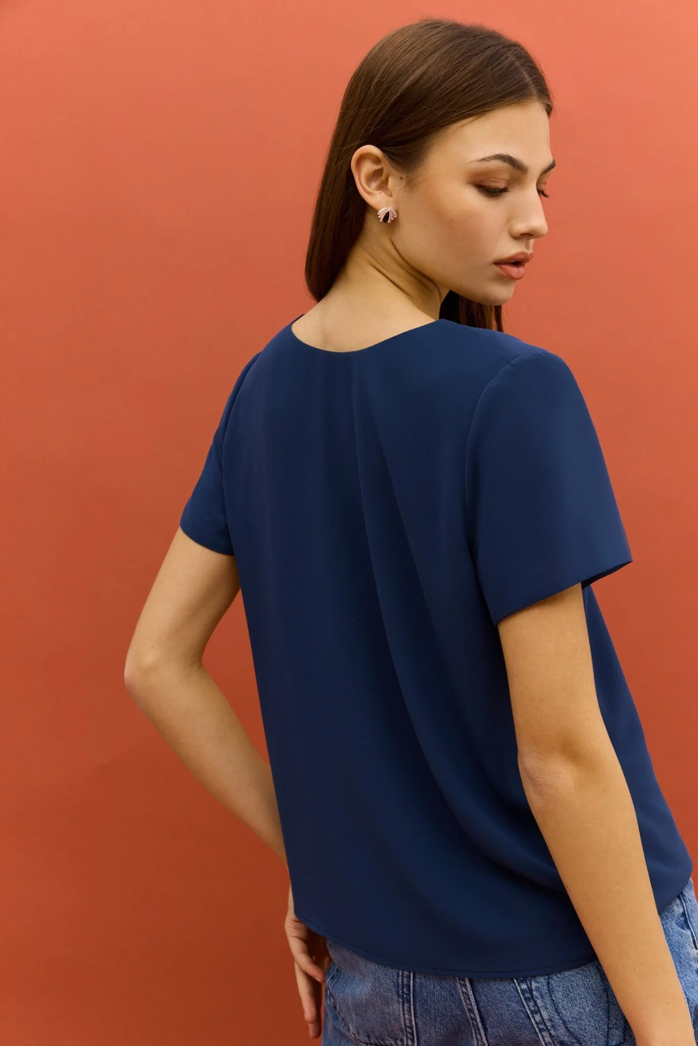Blusa CALA Azul Cantábrico - Image 4