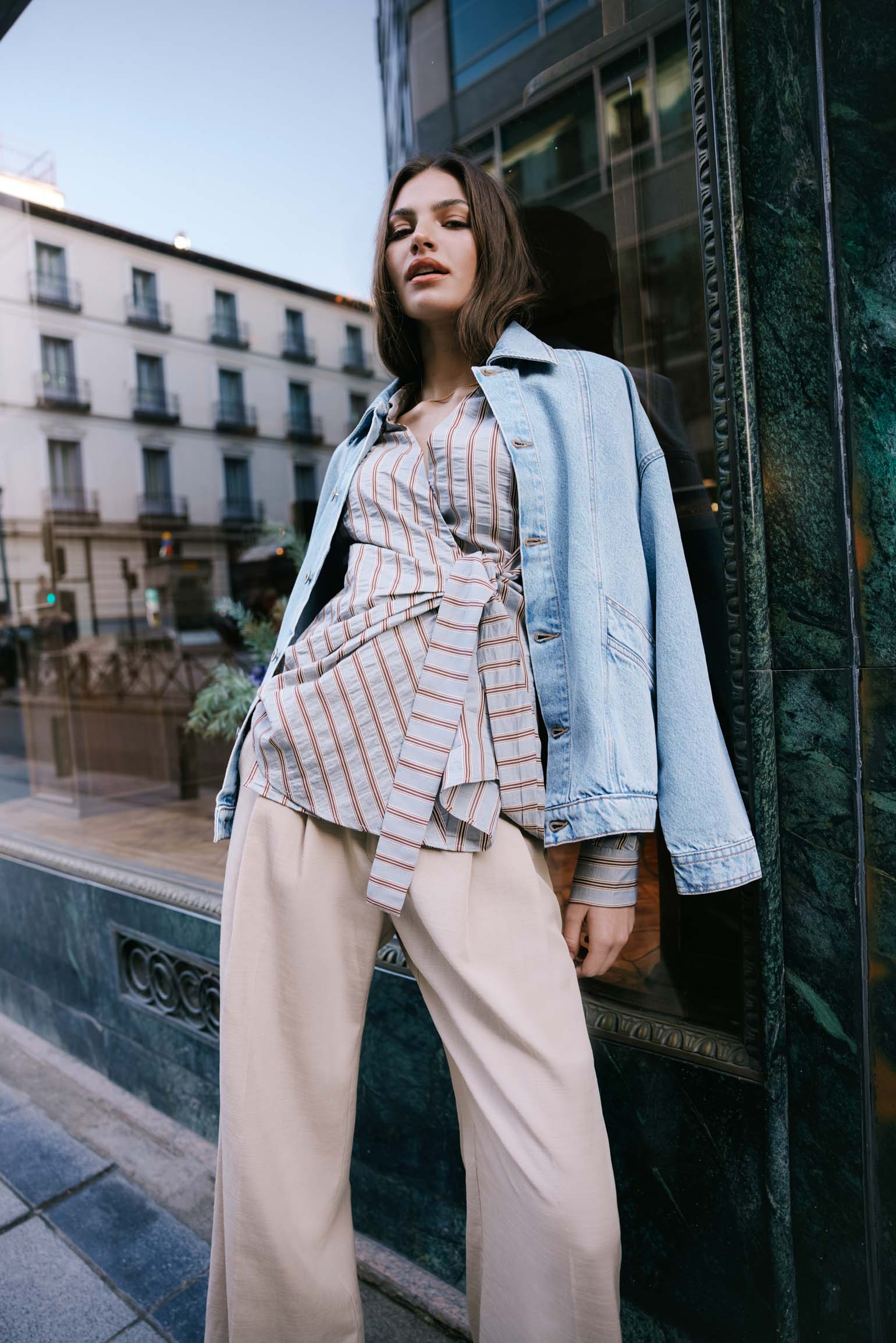 Blusa ESME Rayas Azul - Image 3