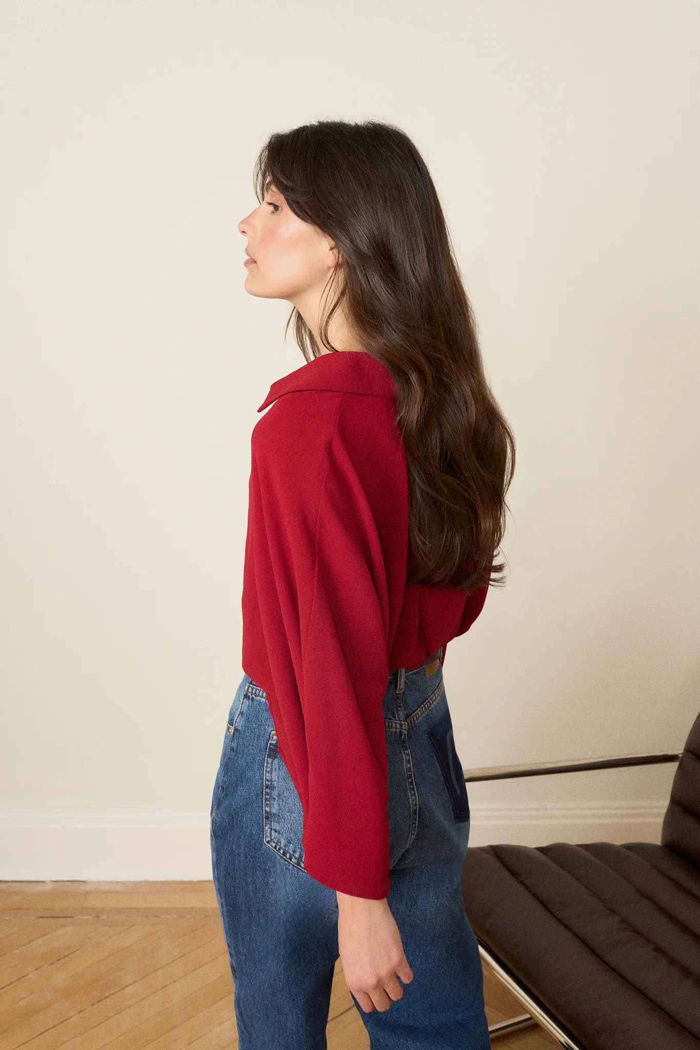 Blusa LUPE Granate Magma - Image 3