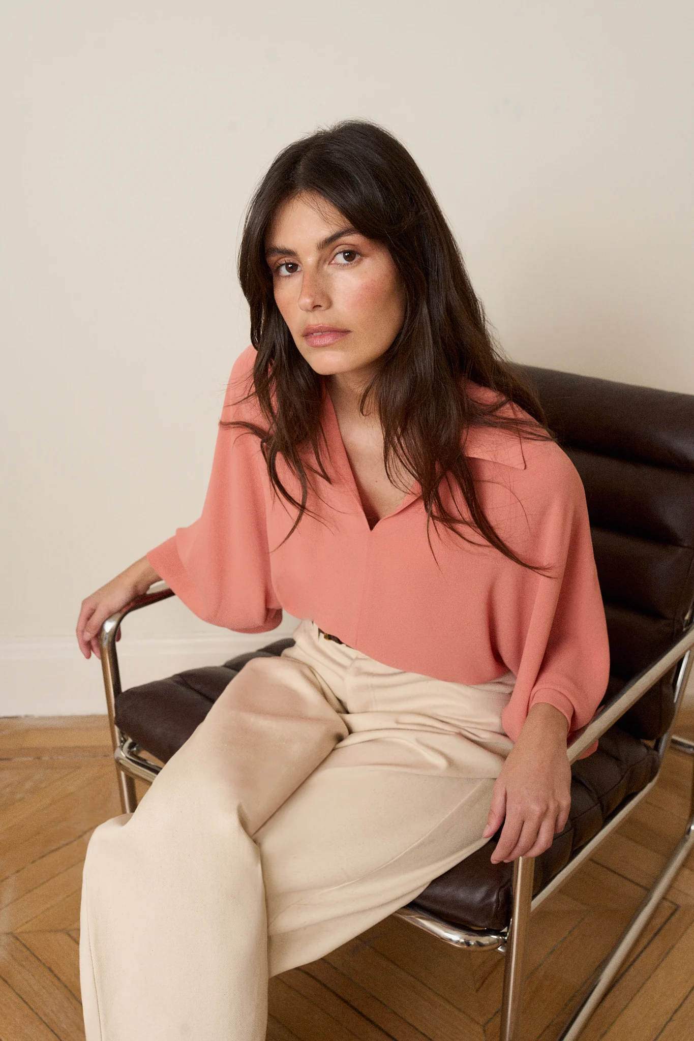 Blusa LUPE Salmón Lava - Image 3