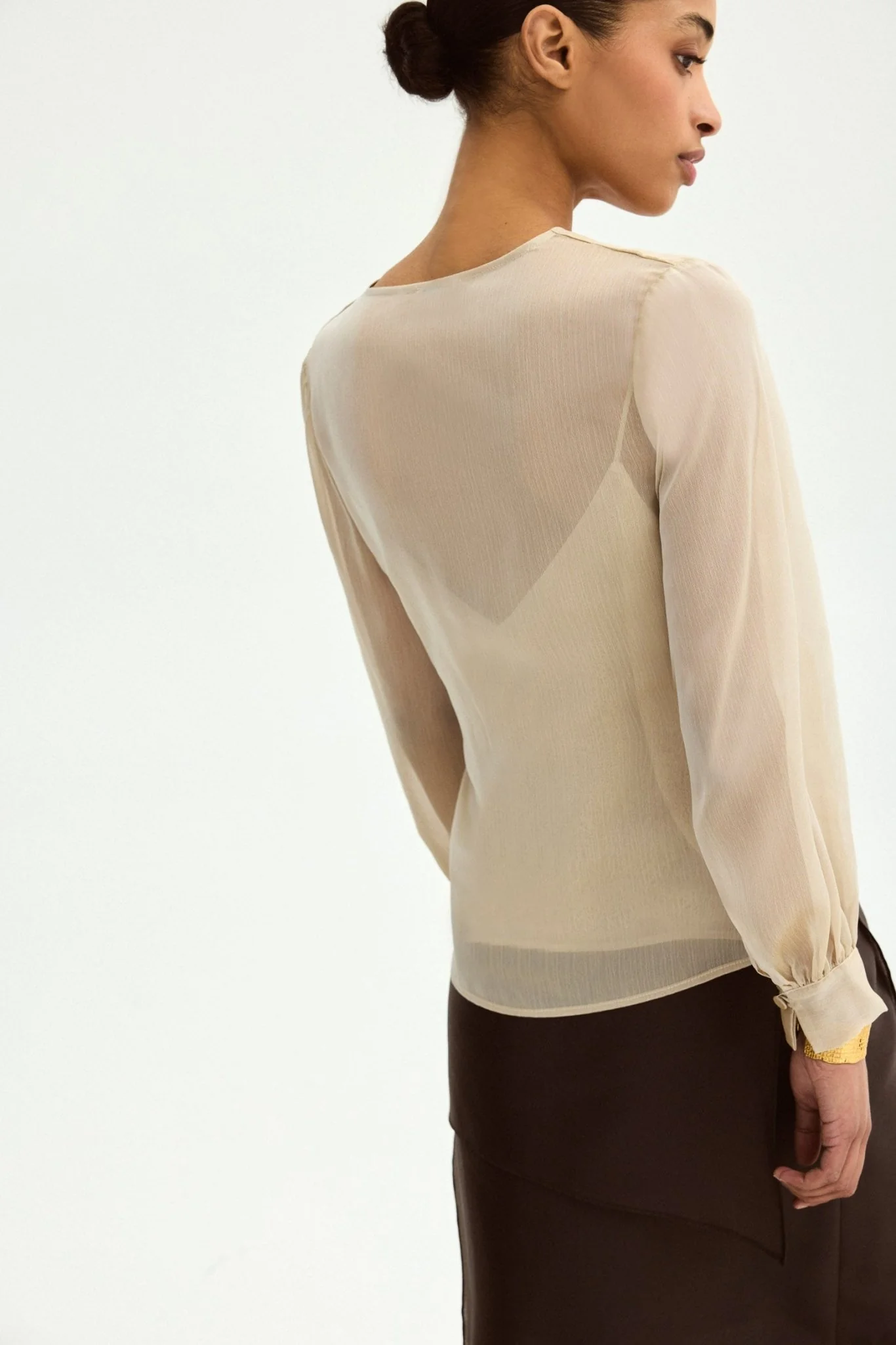 Blusa MARTINE Champagne - Image 3