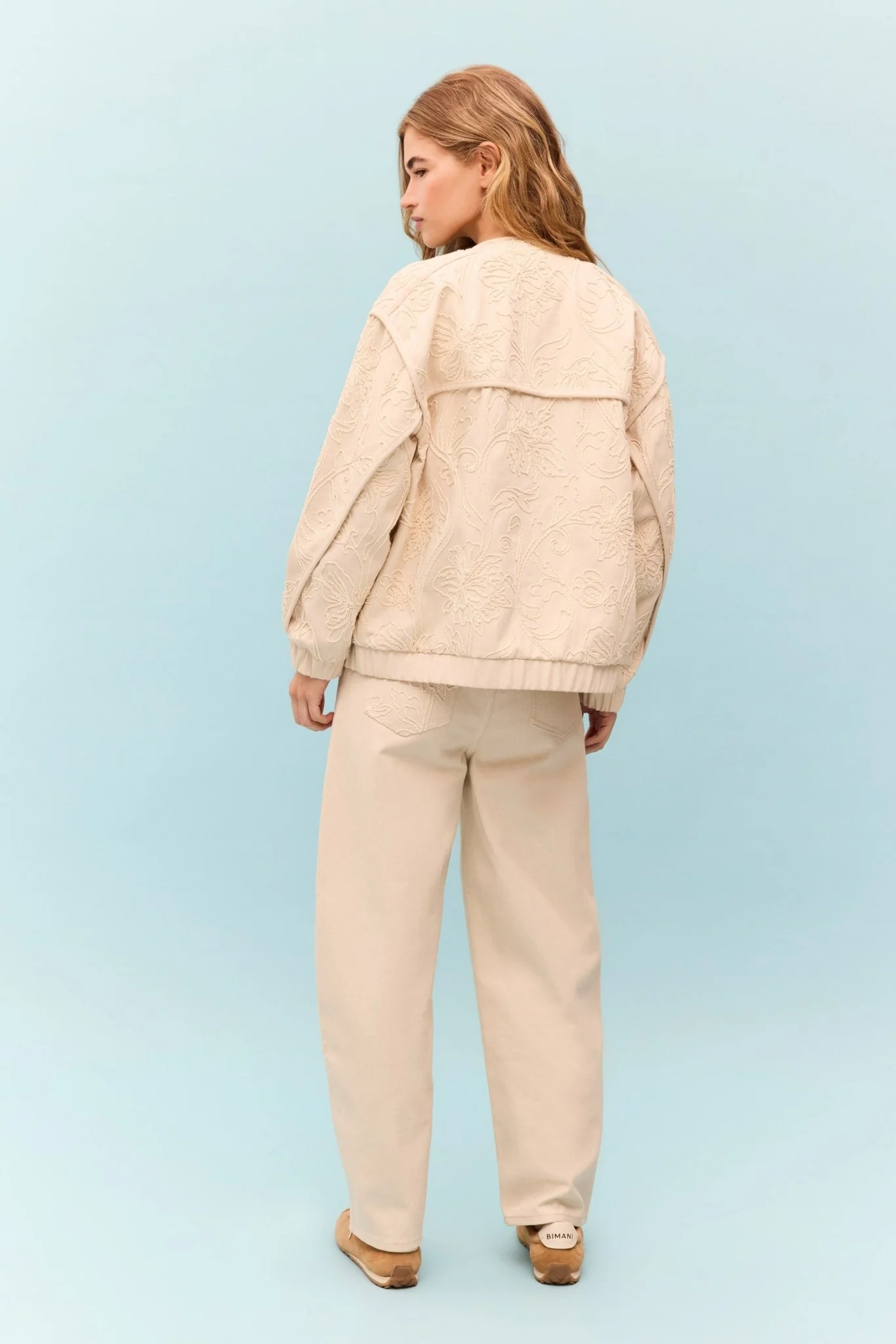 Bomber ABBEY Crema - Image 4
