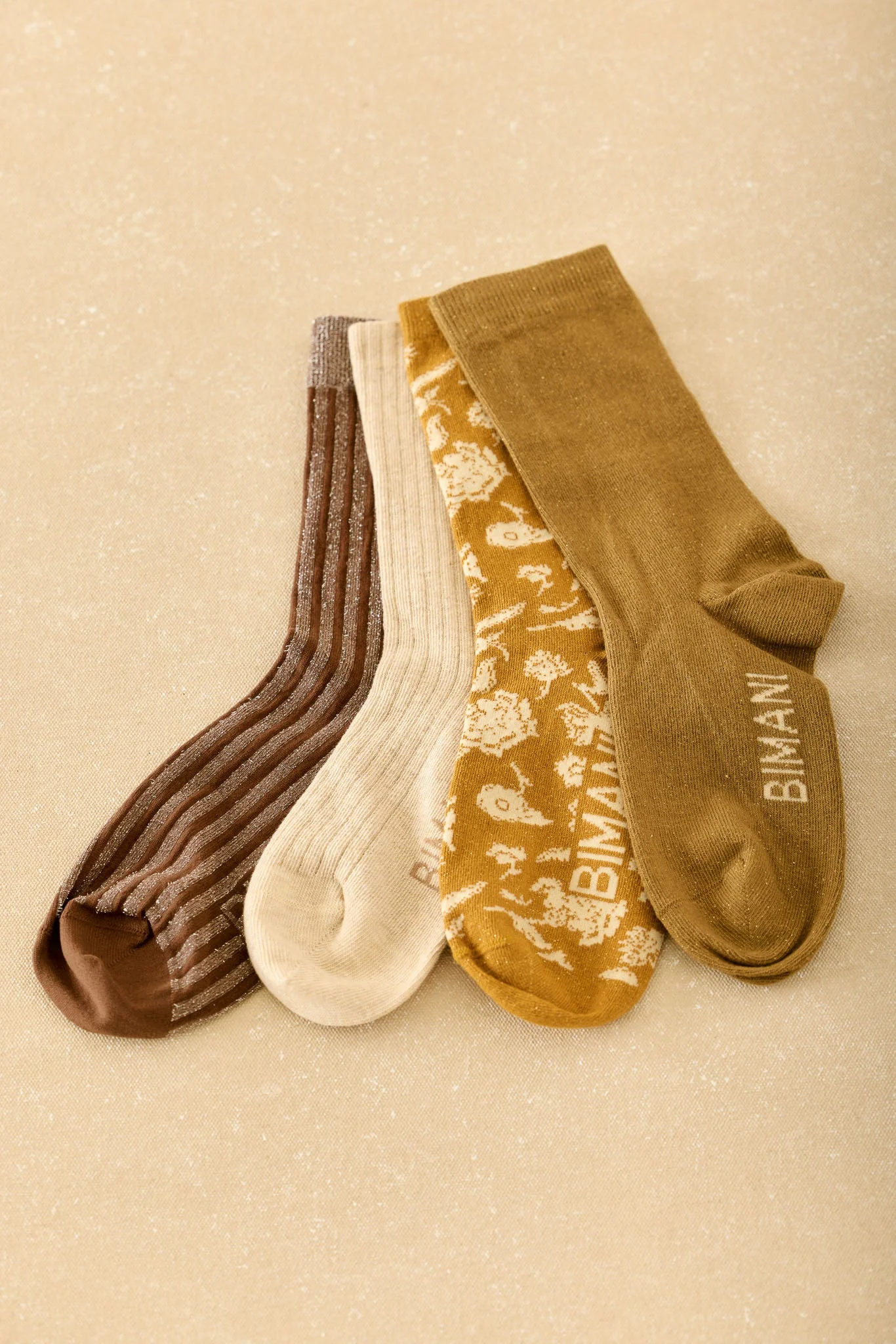 Calcetín BIMANI Beige - Image 4