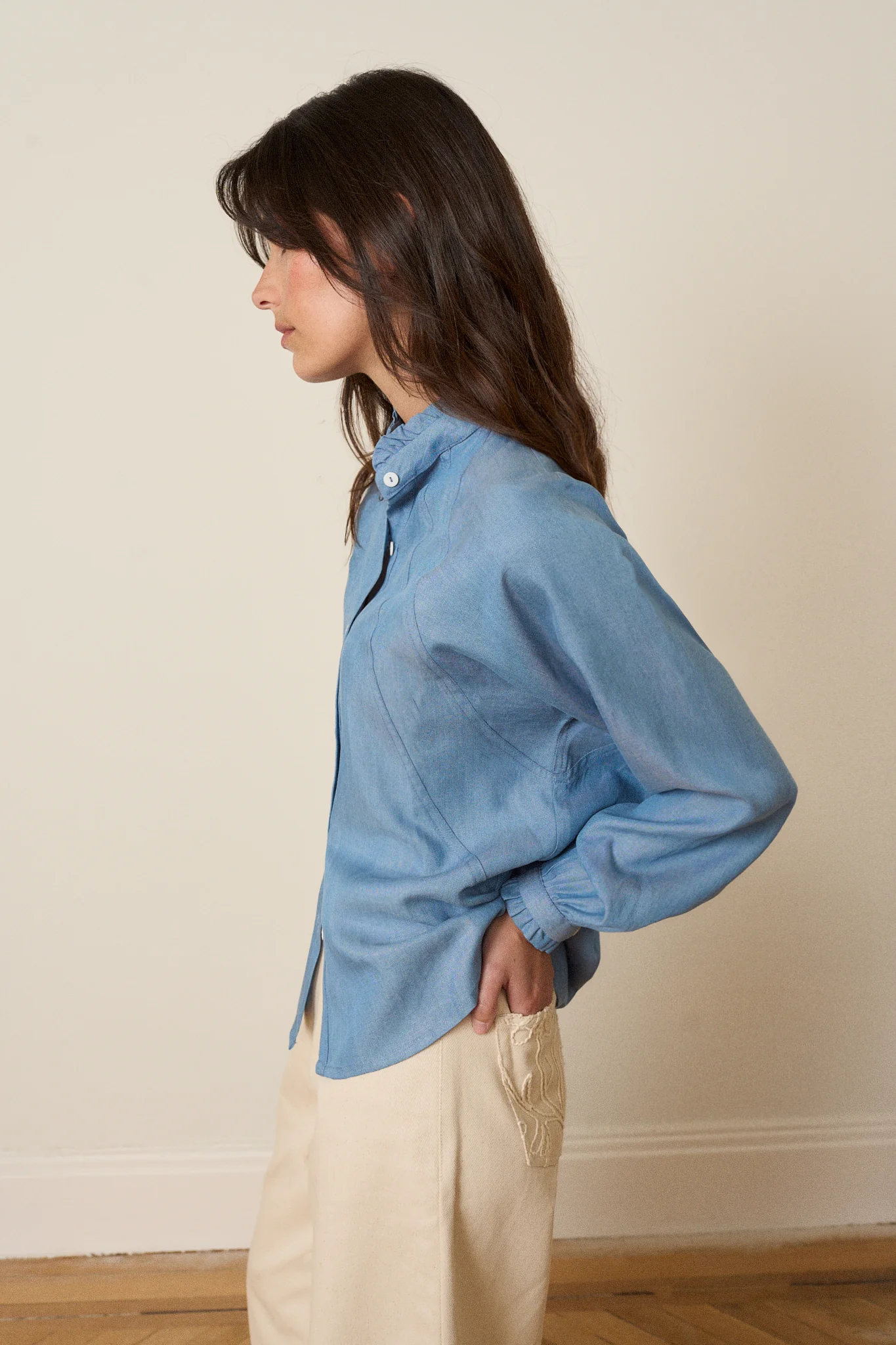 Camisa ÉLAN Azul - Image 3