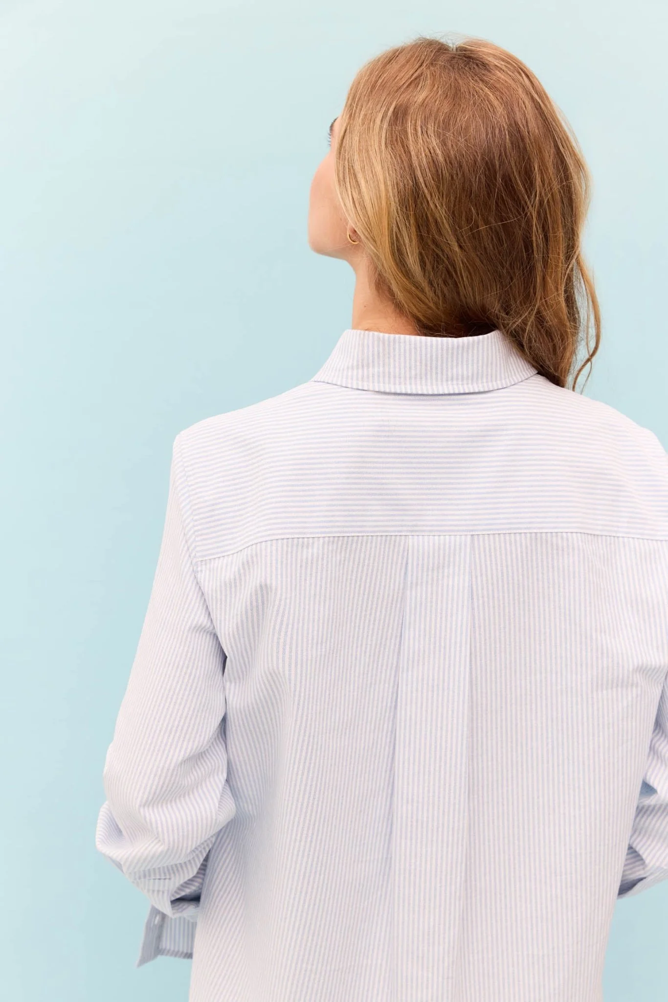 Camisa VINCI Rayas Azul - Image 4
