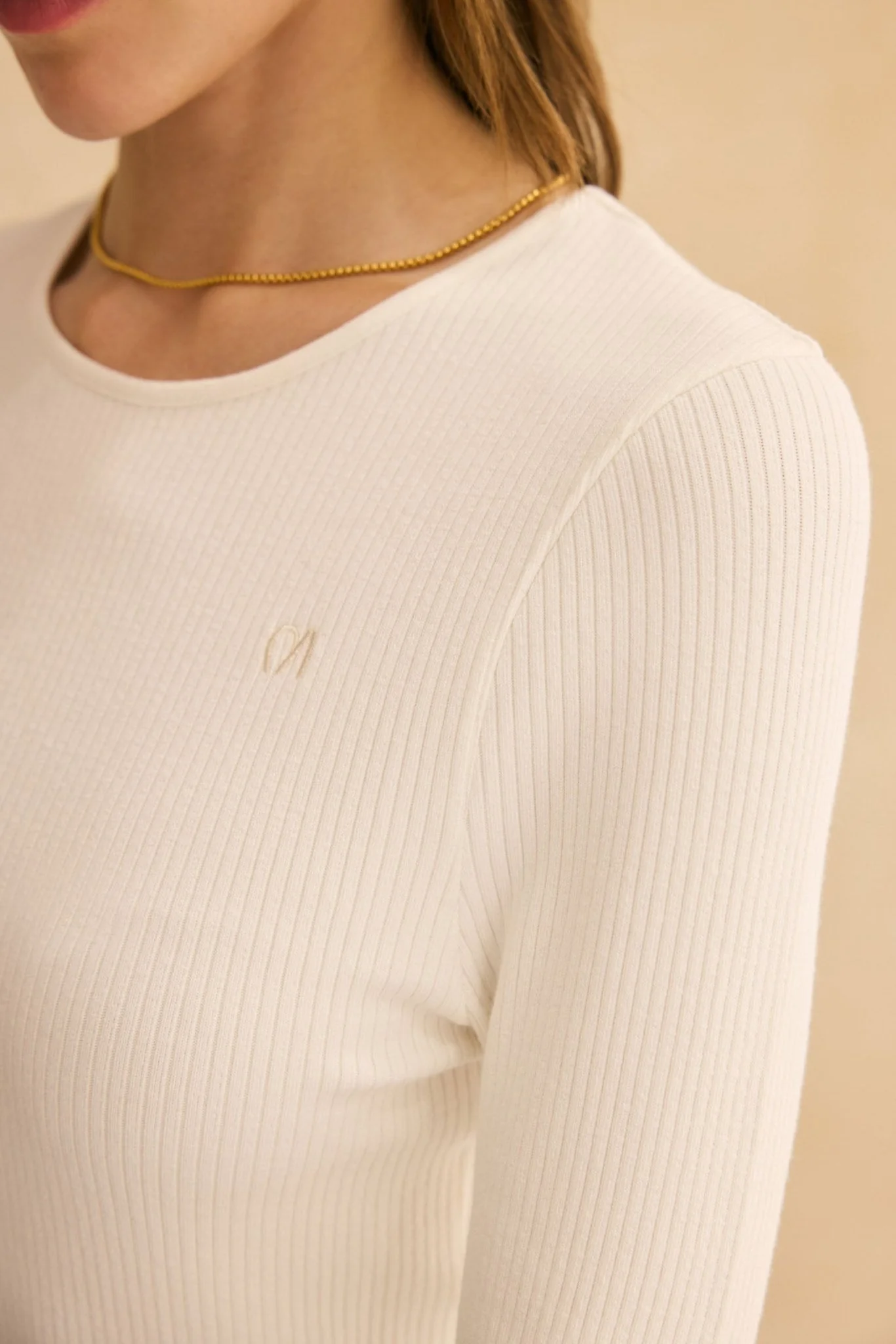 Camiseta DIANA Beige - Image 4