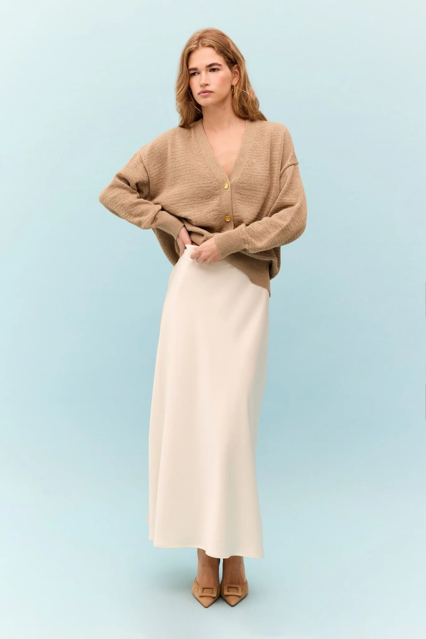 Cardigan TELDE Dorado - Image 3