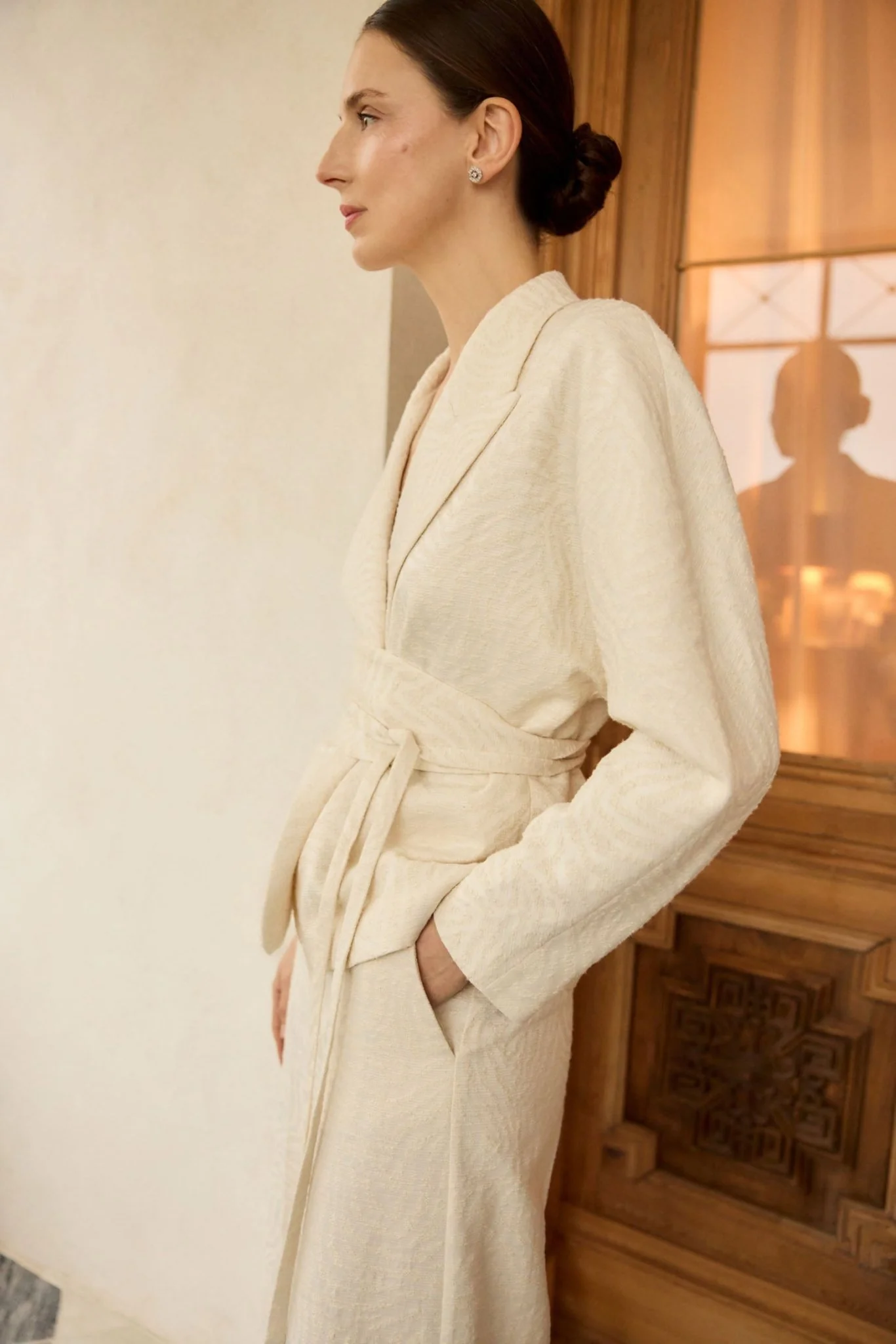 Chaqueta SERENA Crema - Image 4