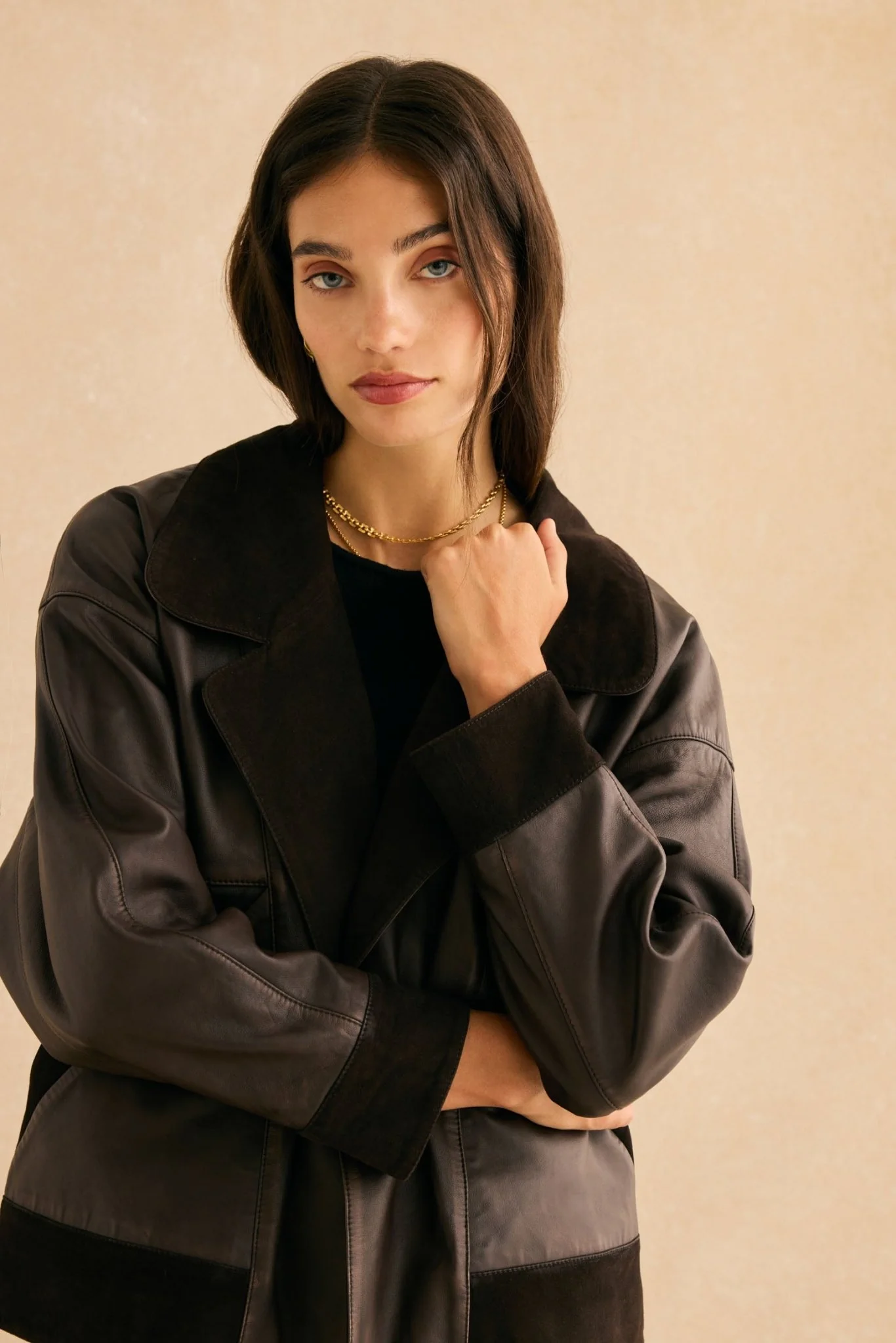 Chaqueta THELMA Marrón - Image 3
