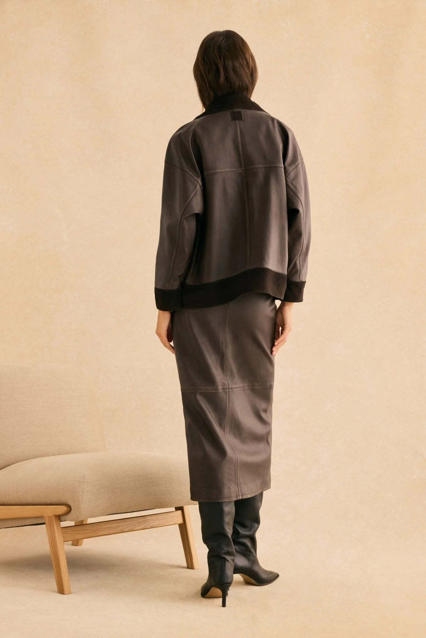 Chaqueta THELMA Marrón - Image 5