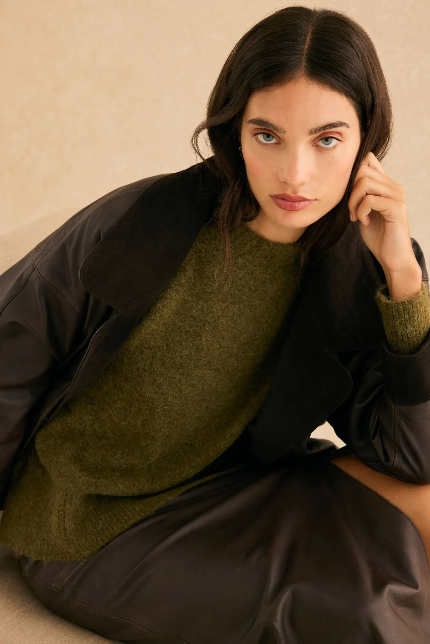 Falda LOUISE Marrón - Image 3