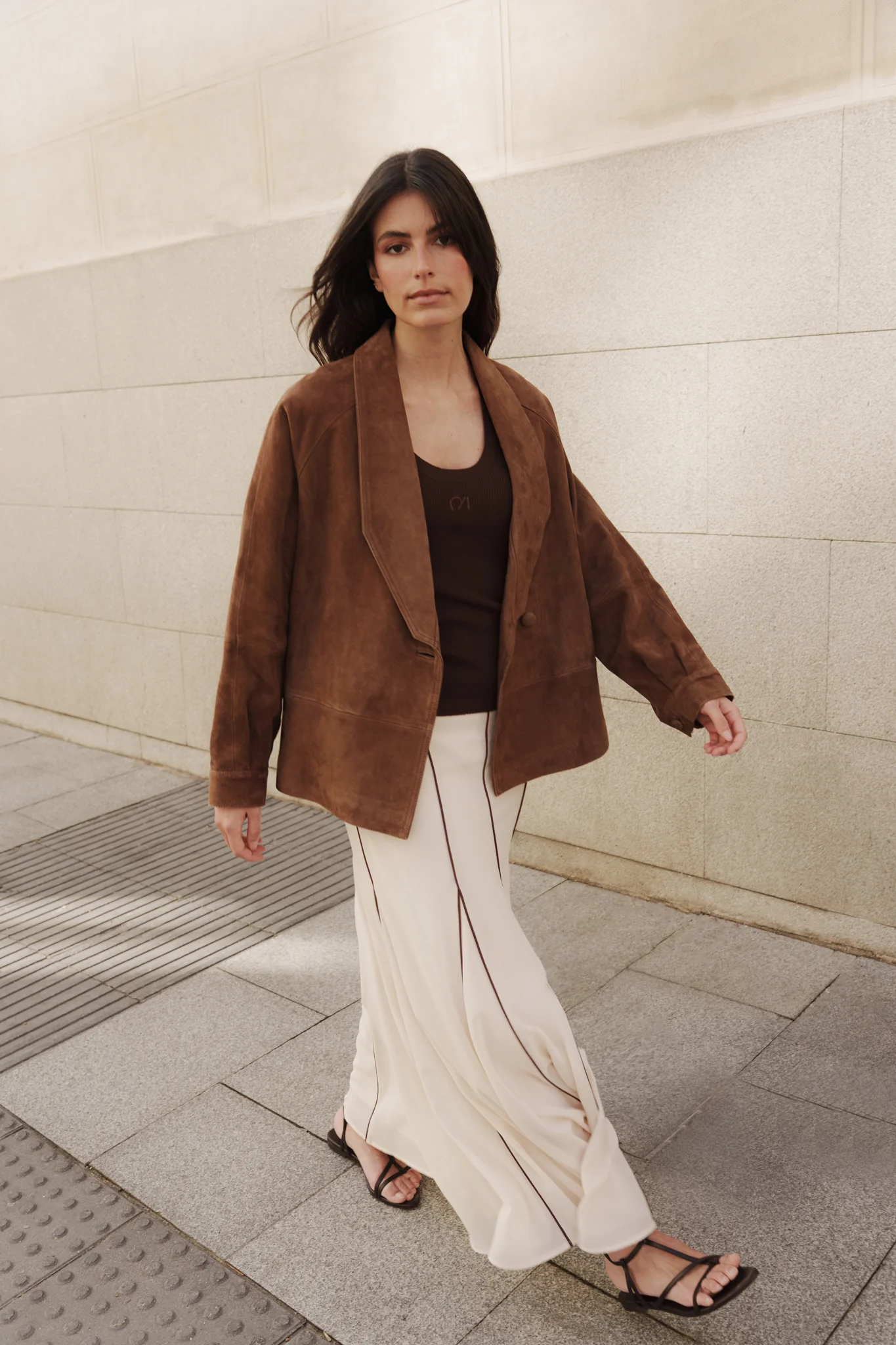 Falda NOLI Beige Caliza - Image 5