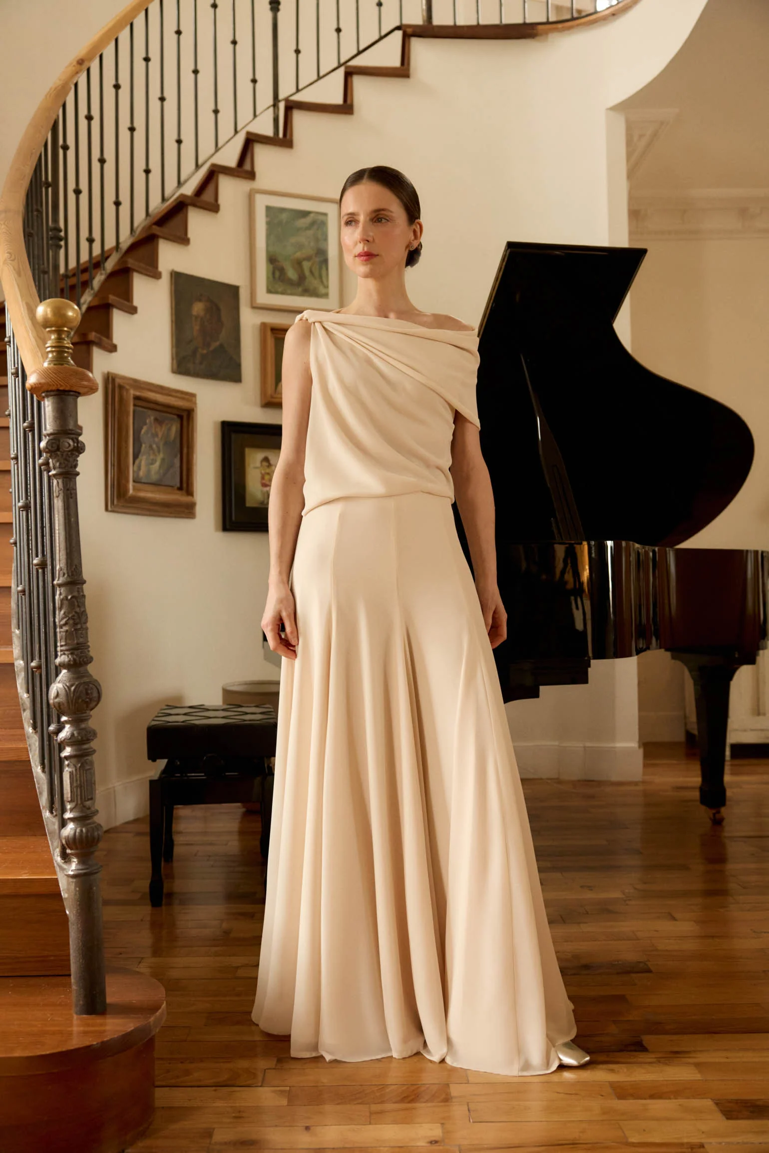 Falda ROSELLE Beige Caliza - Image 3