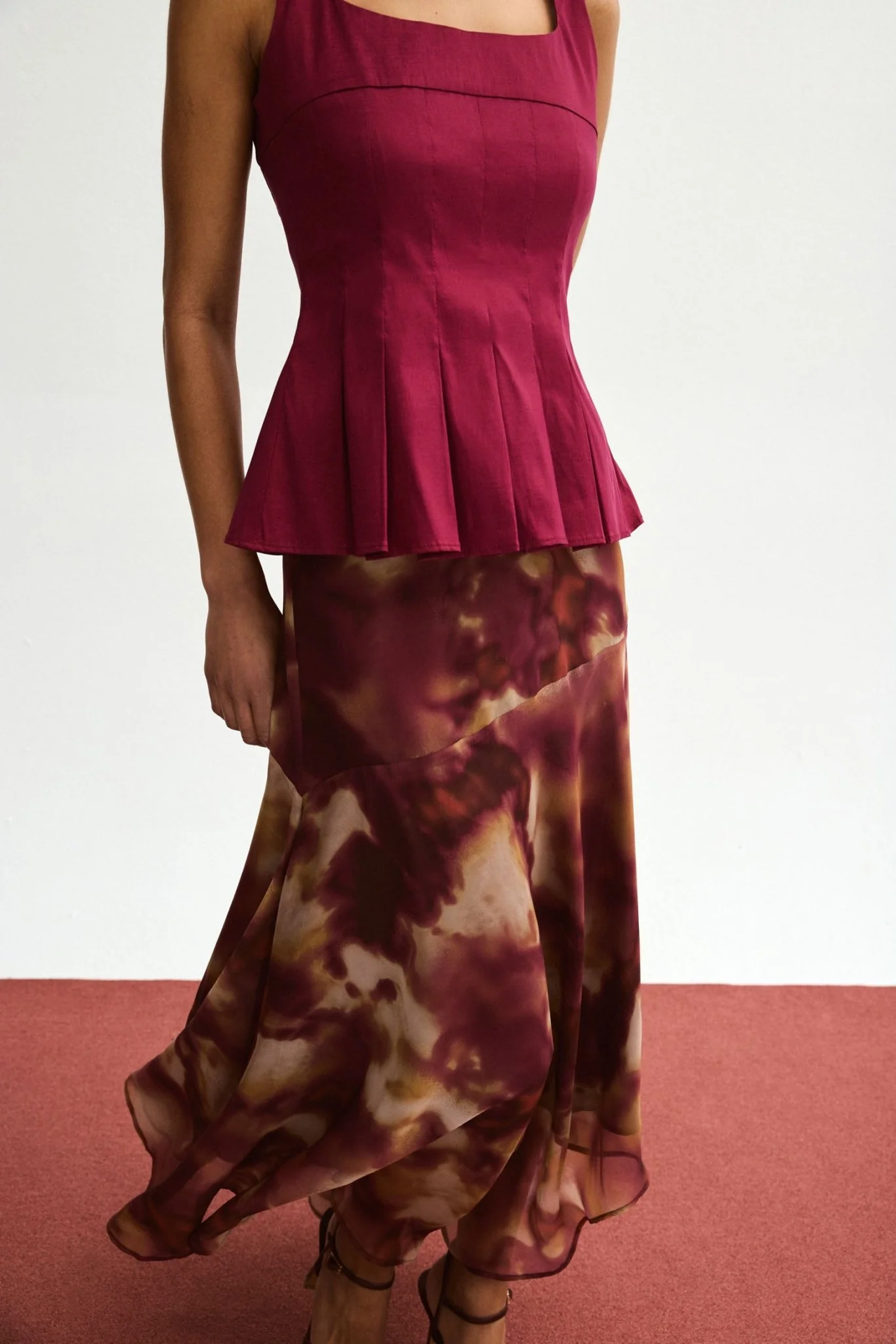 Falda SAMANÁ Estampado Cereza - Image 3