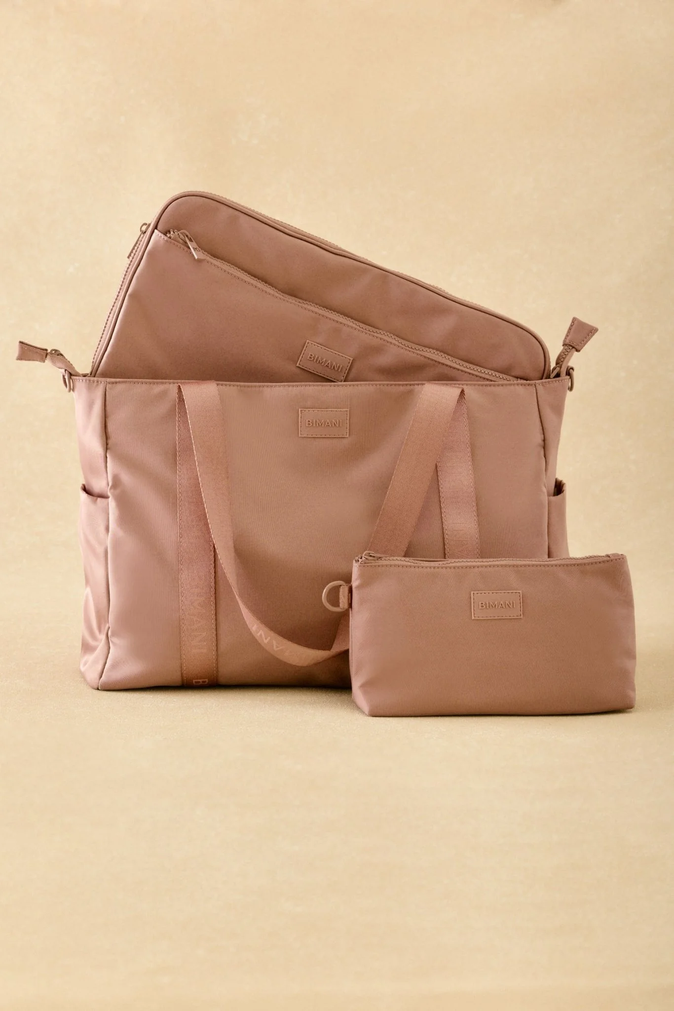 THE LAPTOP BAG Nude - Image 5