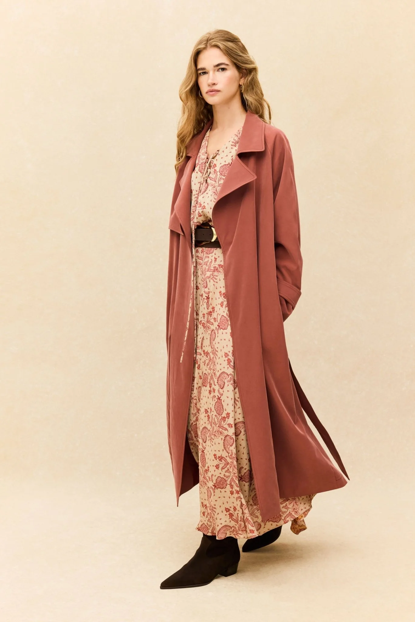 Gabardina KENSINGTON Terracota - Image 2
