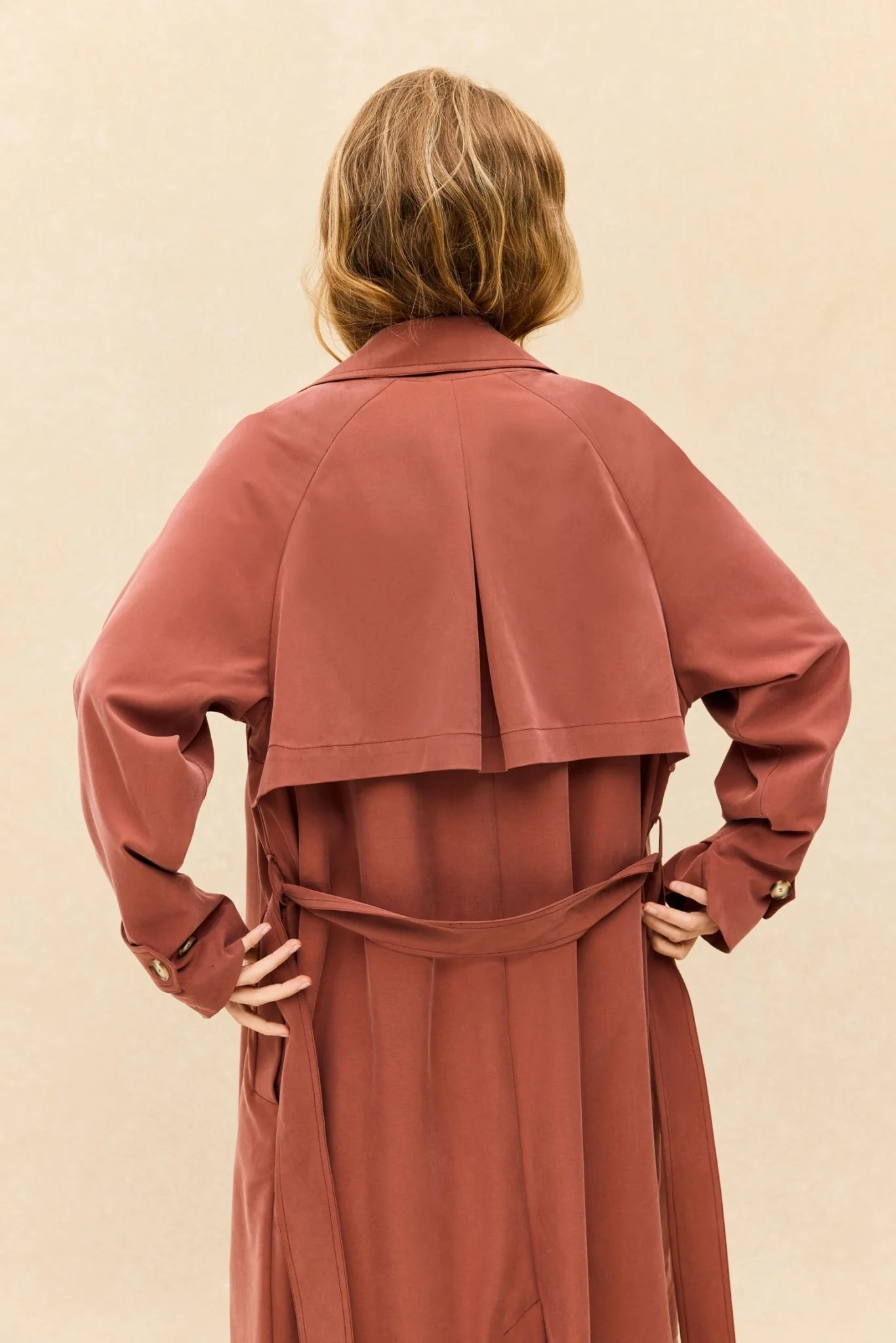 Gabardina KENSINGTON Terracota - Image 4