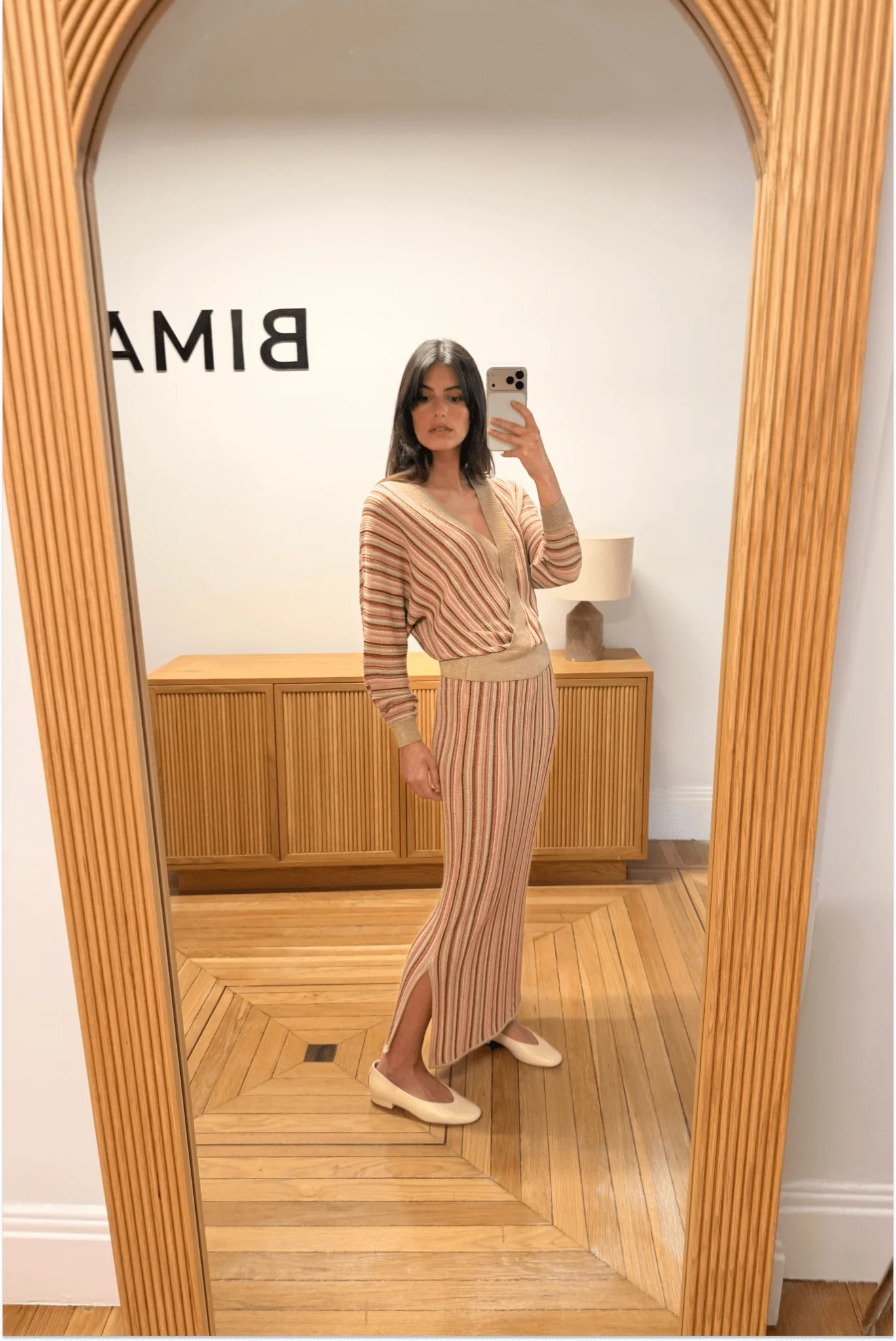 Jersey ZINIA Rayas Salmón - Image 3