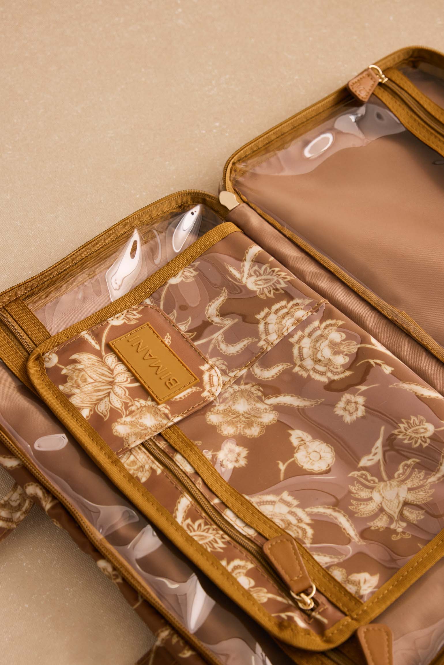 Neceser MARGOT Estampado Mostaza - Image 4