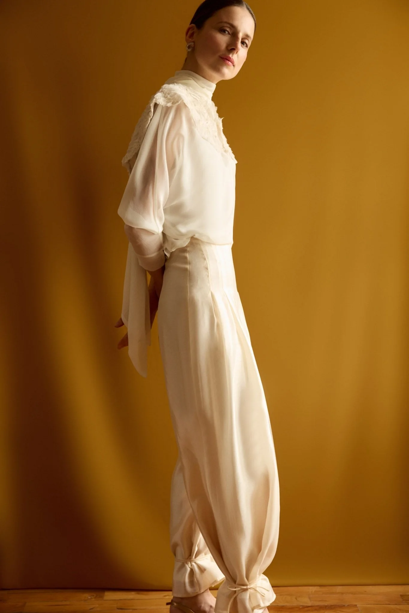 Pantalón ELEANOR Crema - Image 6