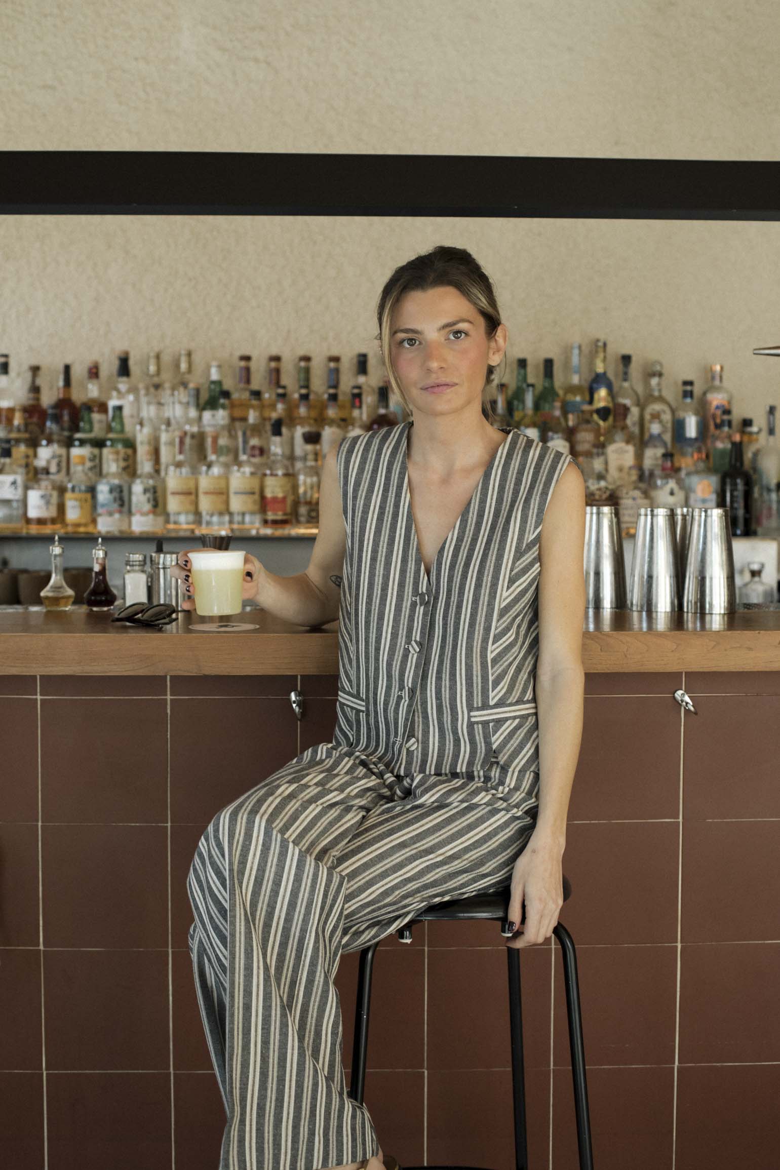 Pantalón JALISCO Rayas Azul - Image 3
