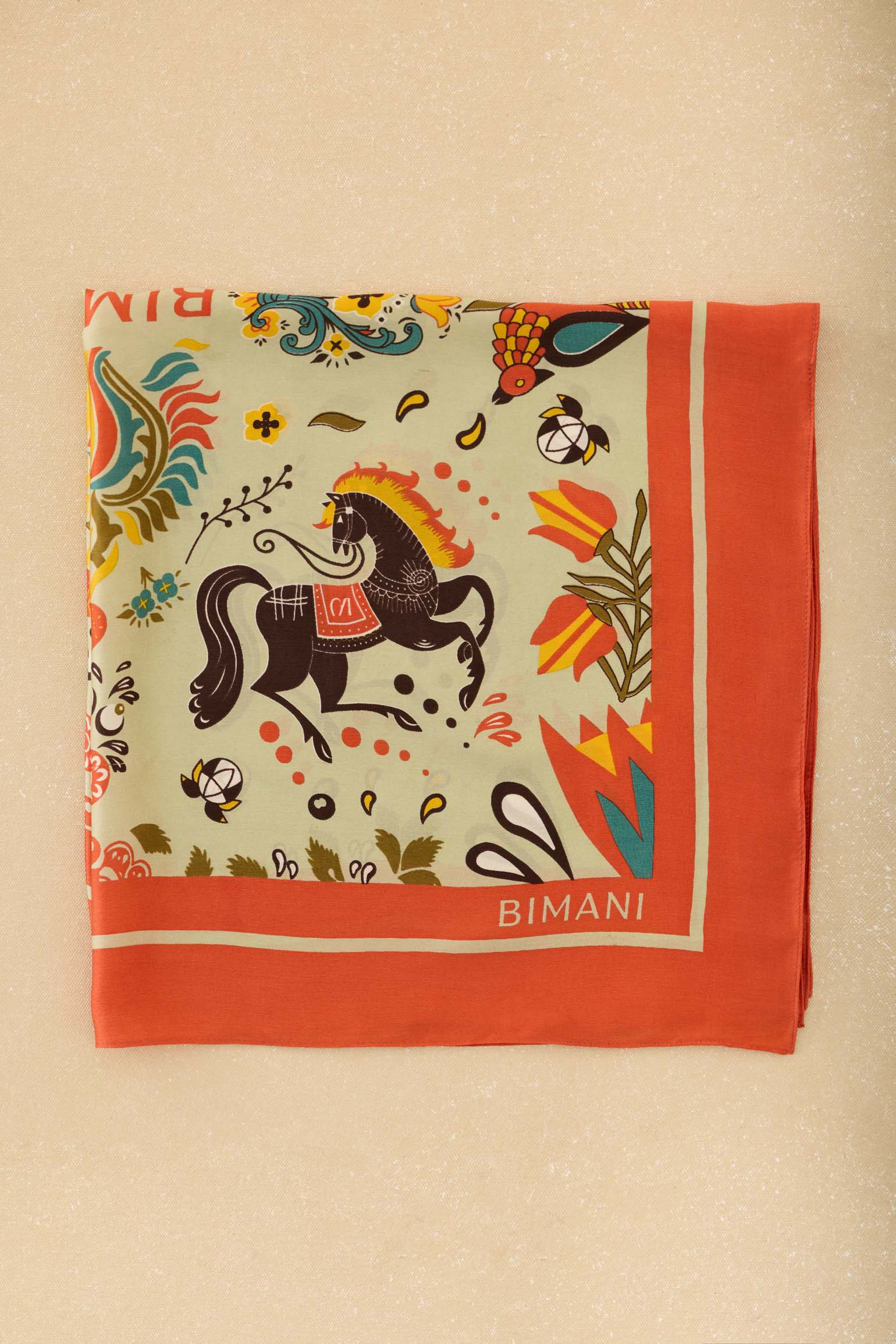 Pañuelo ALHAMBRA Coral - Image 3