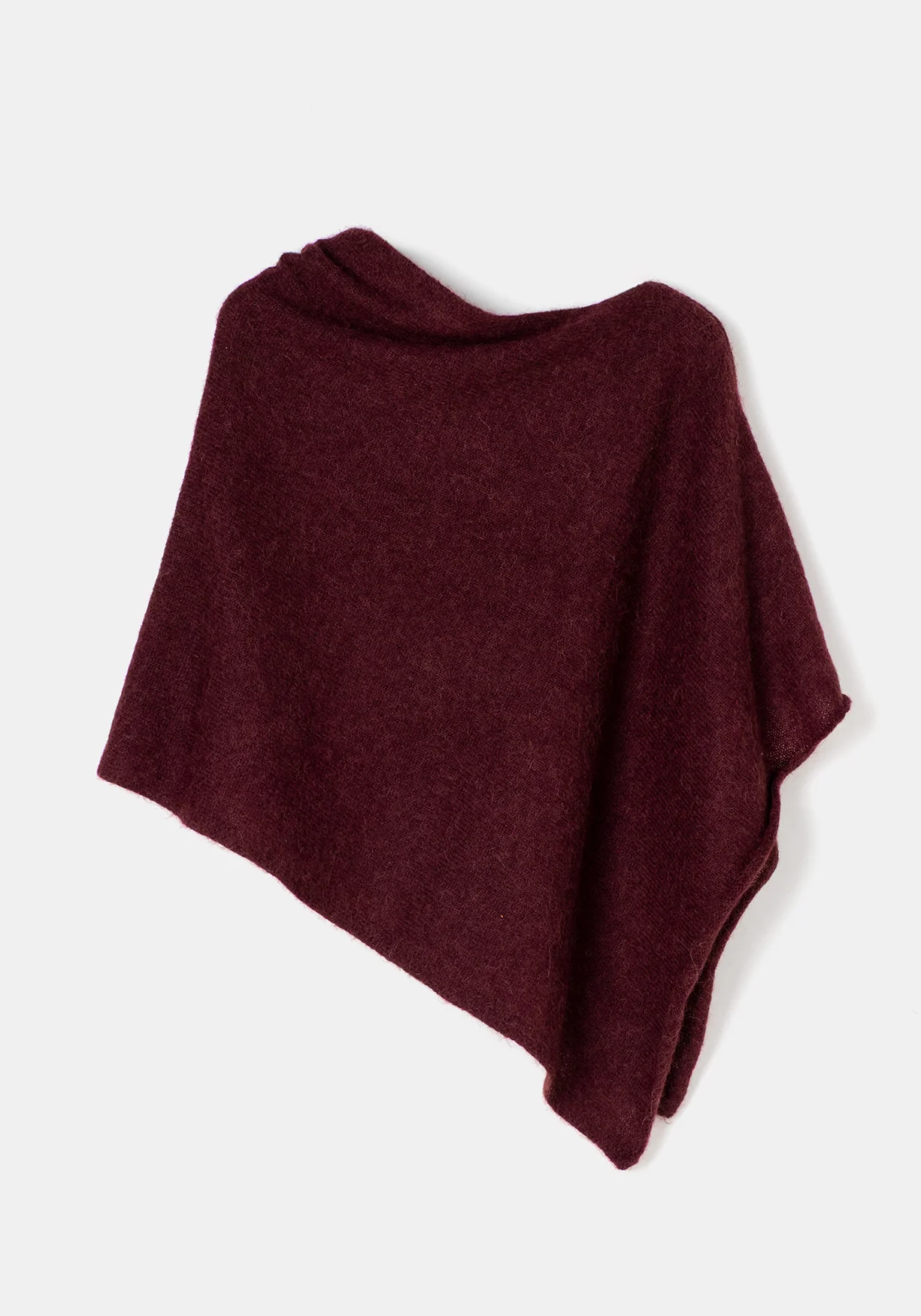 Poncho MOHAIR Chocolate - Image 4