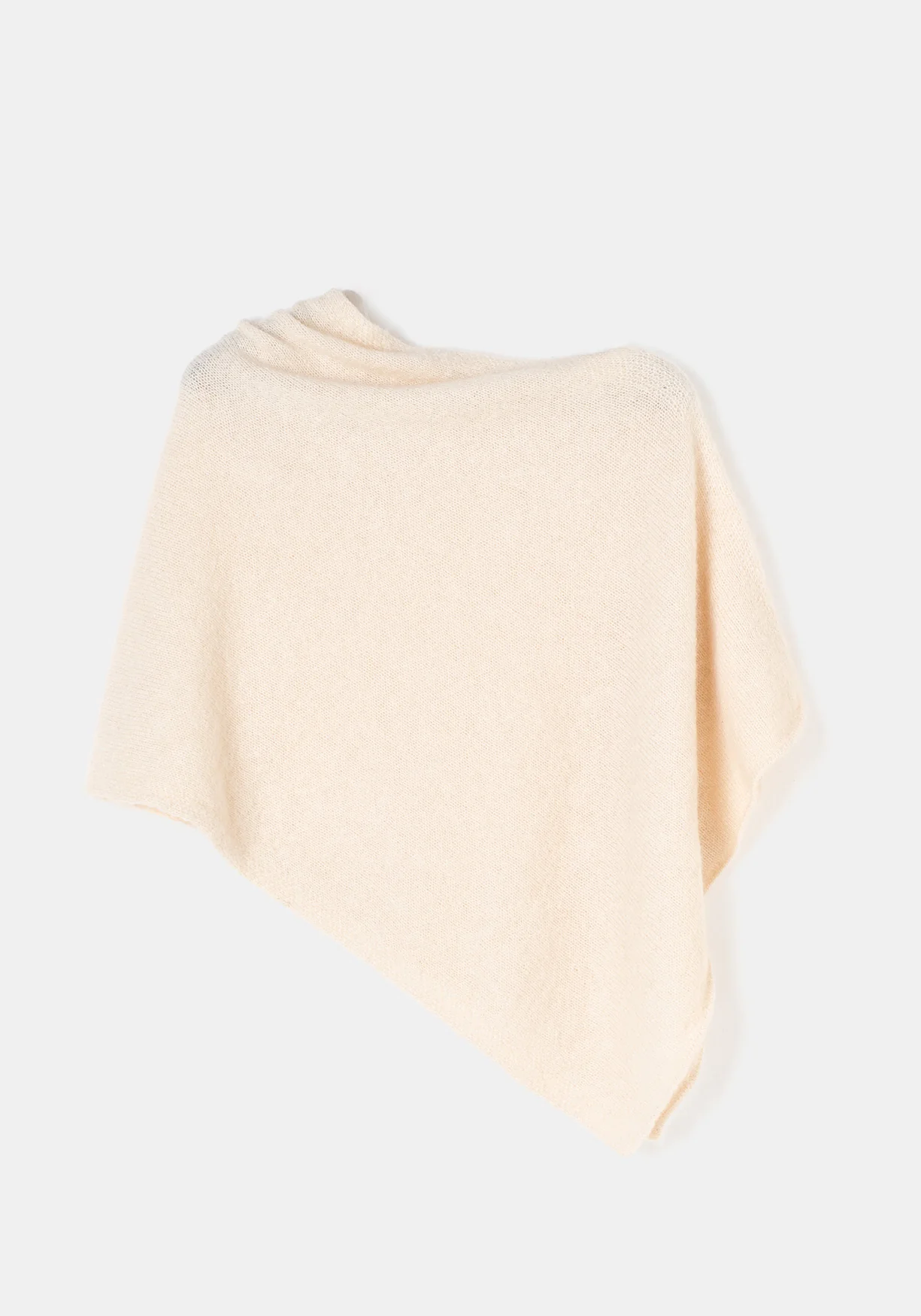 Poncho MOHAIR Blanco - Image 5