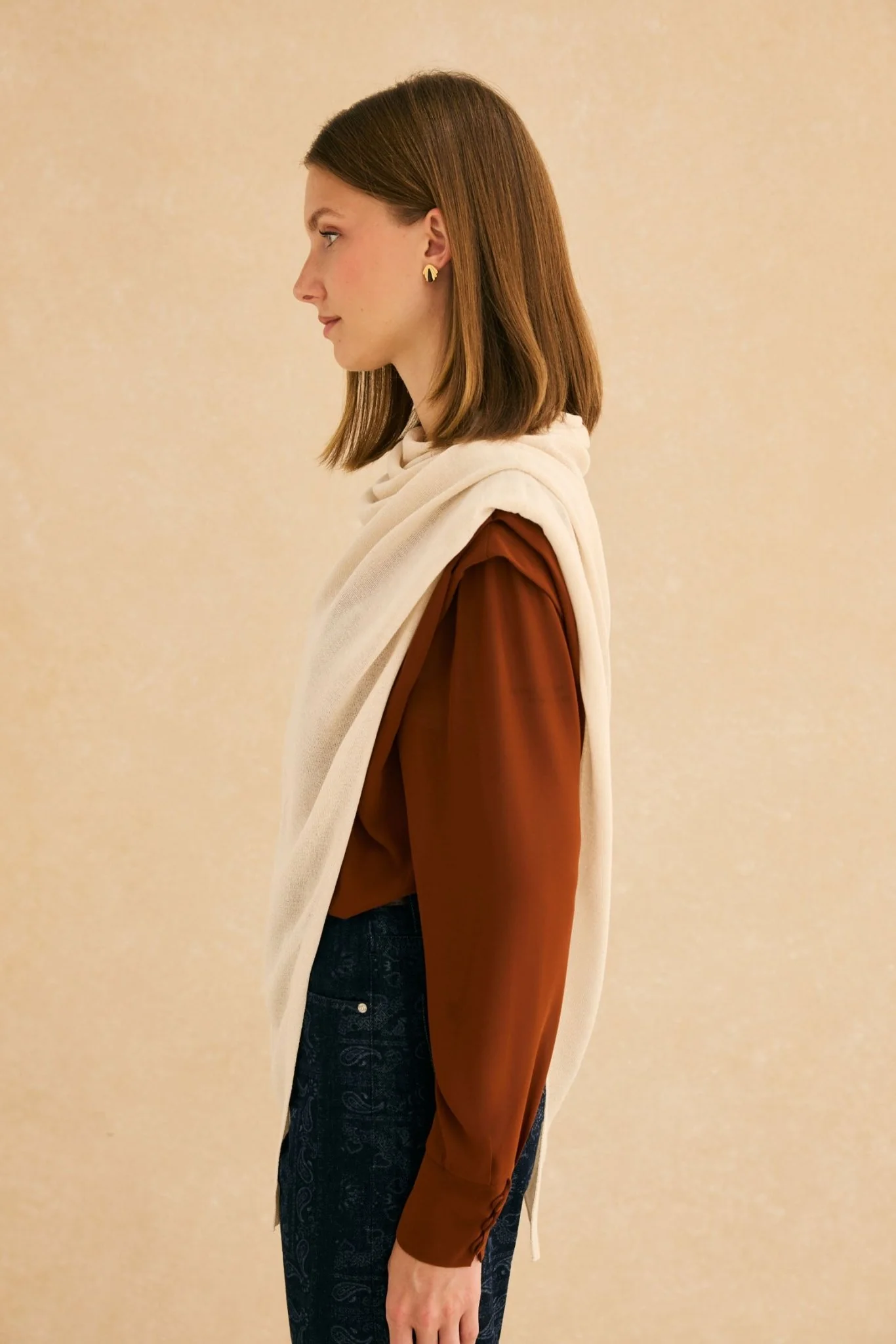 Poncho PUNTO Nude - Image 3
