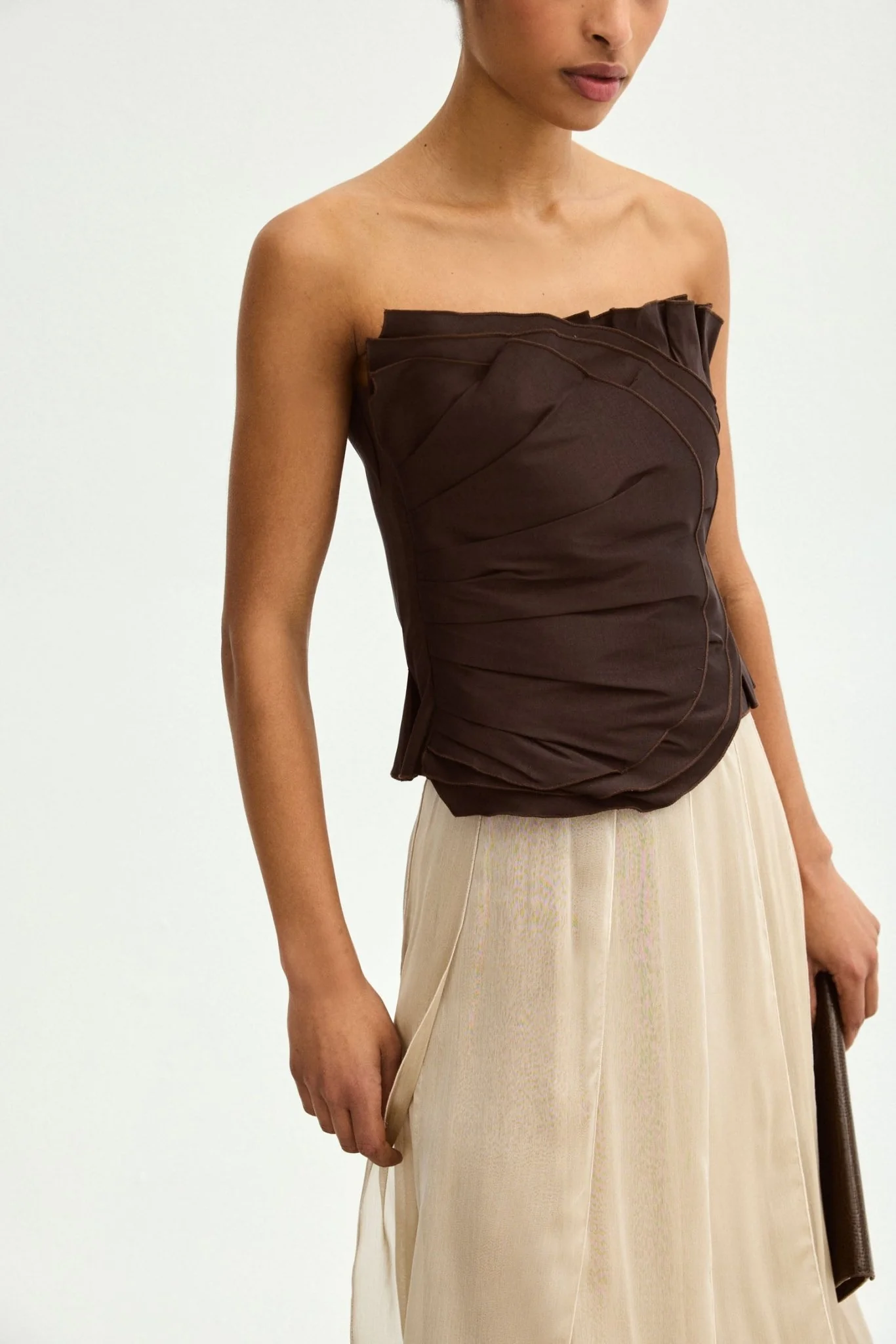 Top DENISE Marrón Cacao - Image 3