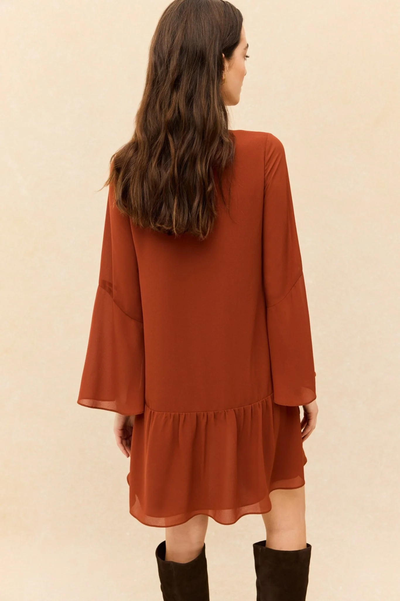 Vestido ARONA Teja Caldero - Image 4
