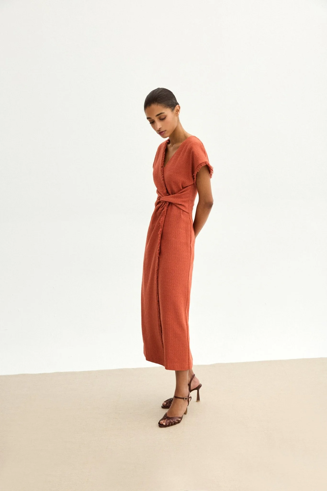 Vestido CATARINA Teja Caldero - Image 2