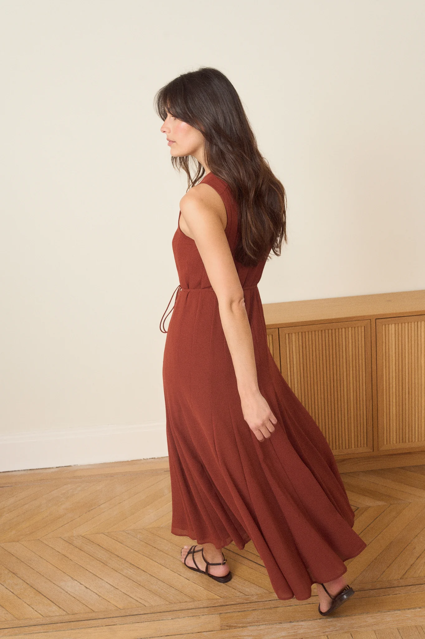 Vestido CORALIMA  Teja Caldero - Image 2
