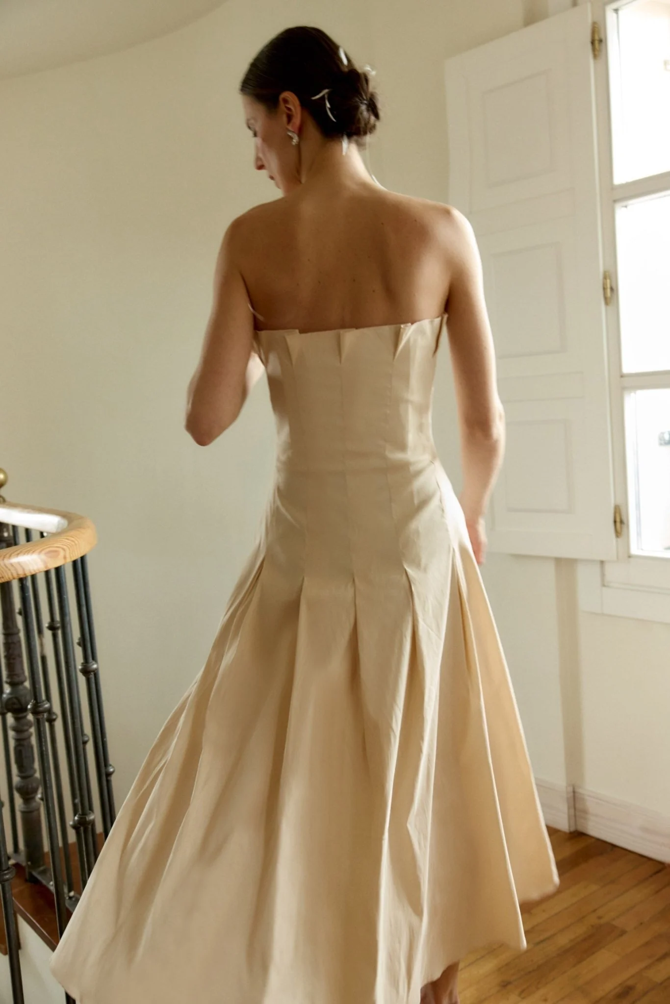 Vestido CORDELIA Crema - Image 2