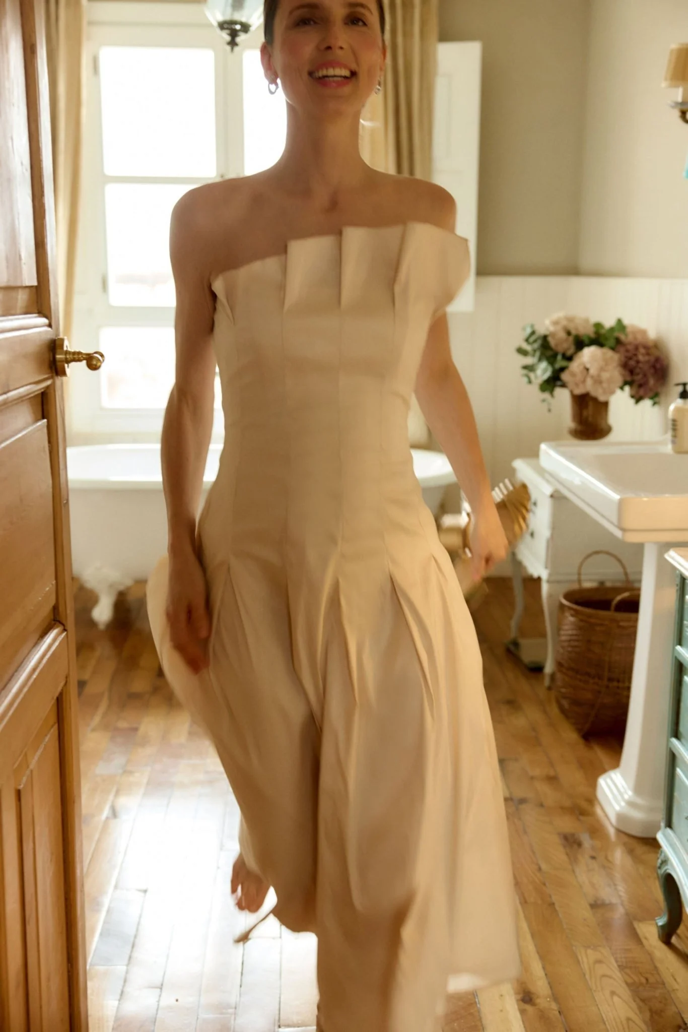 Vestido CORDELIA Crema - Image 3