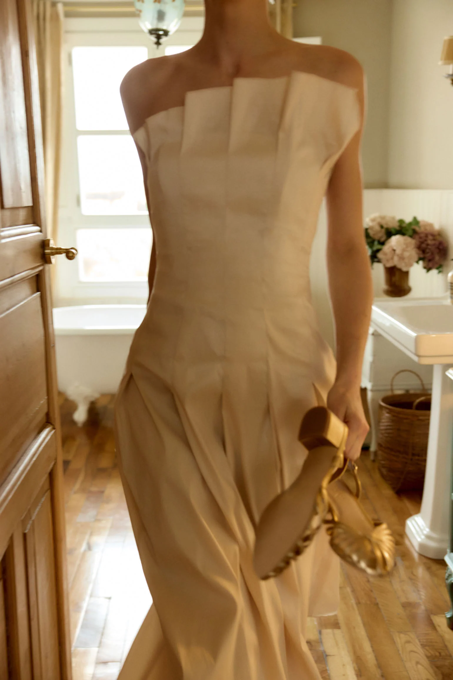 Vestido CORDELIA Crema - Image 4