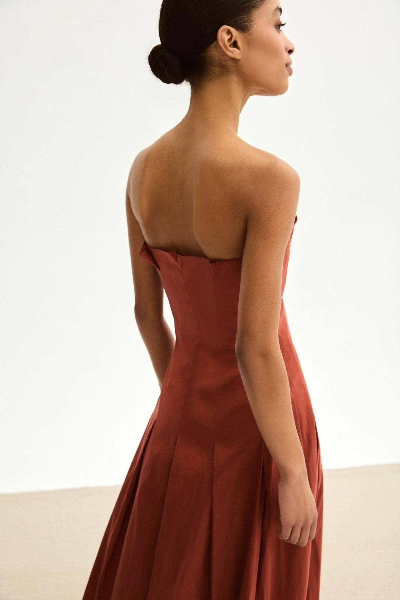 Vestido CORDELIA Teja Caldero - Image 5