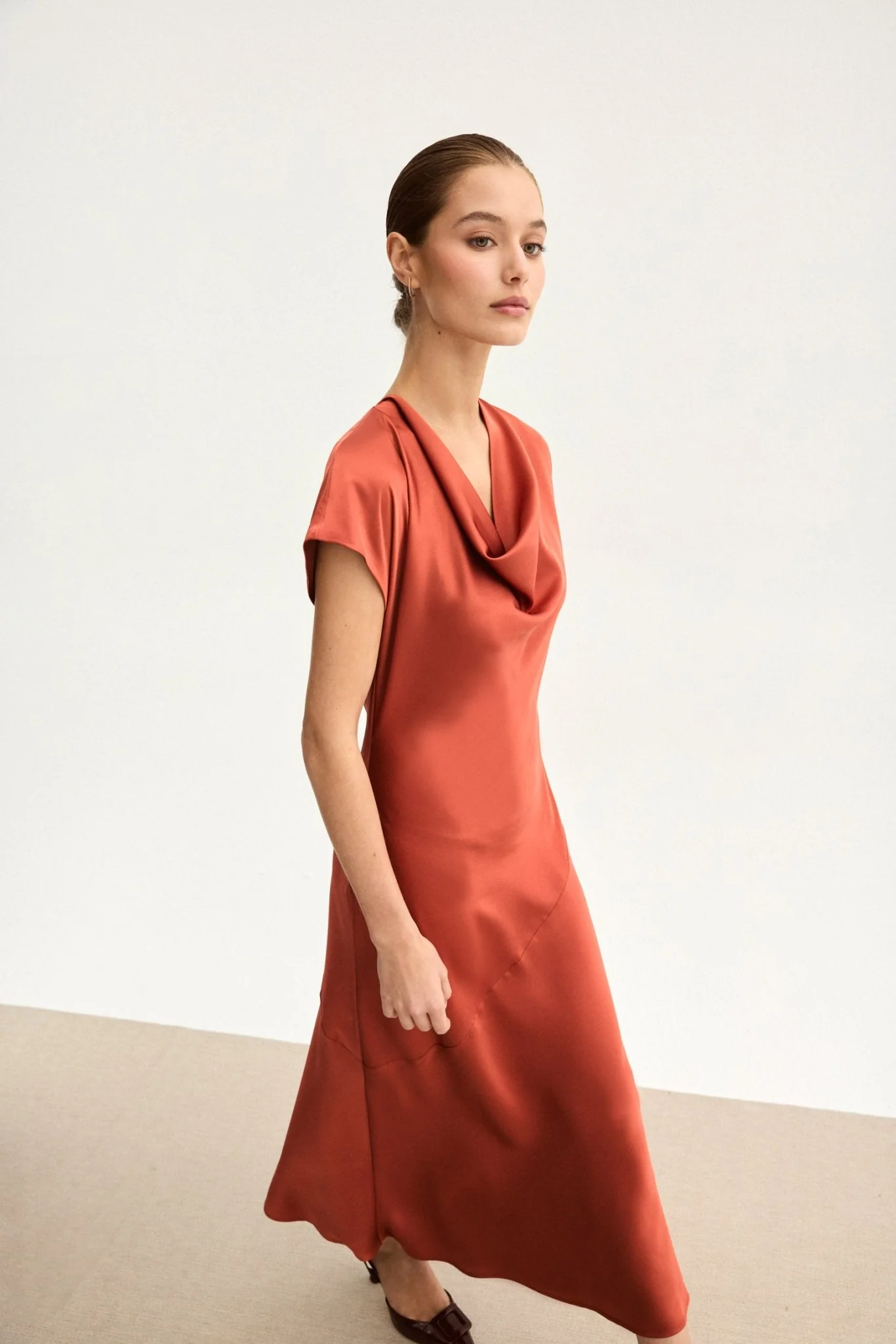 Vestido COSIMA Teja Caldero - Image 2