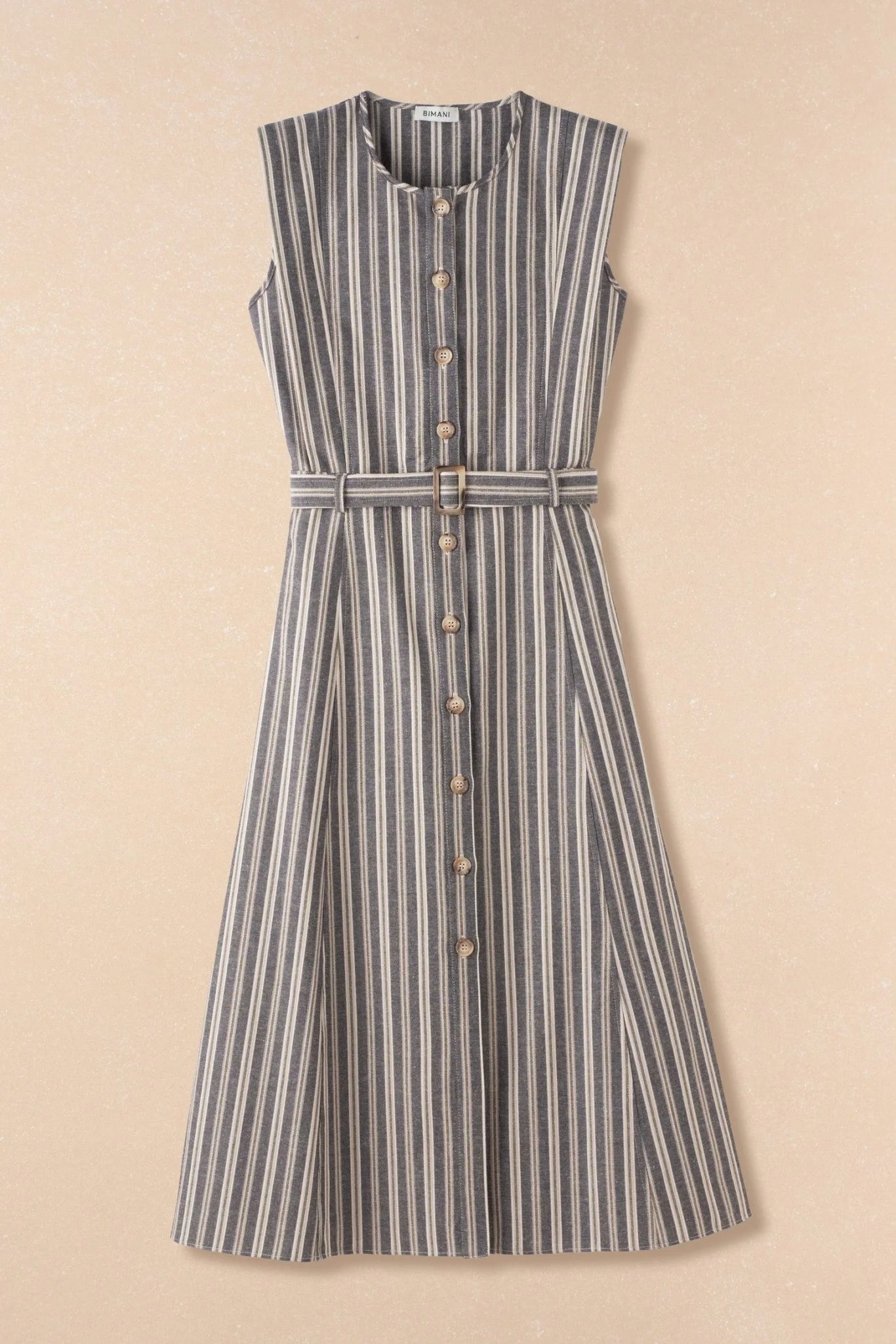 Vestido DINAN Rayas Azul - Image 5