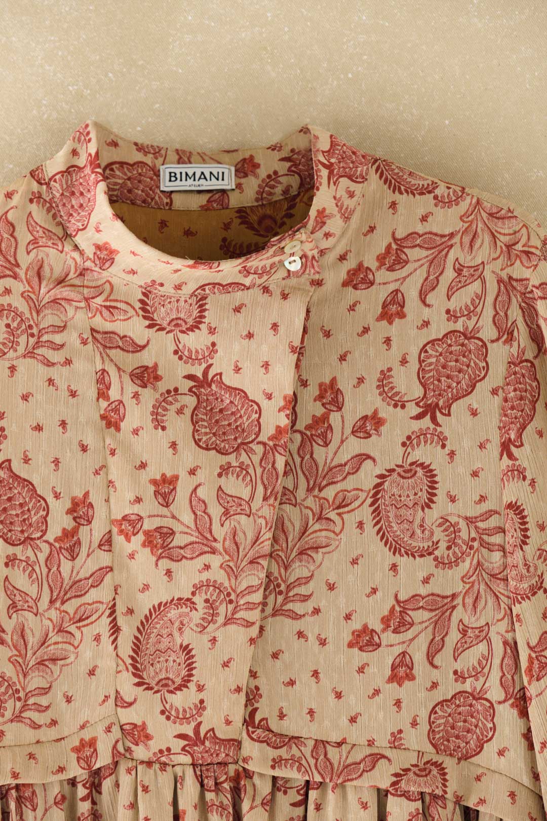 Vestido DUNA Estampado Teja - Image 7
