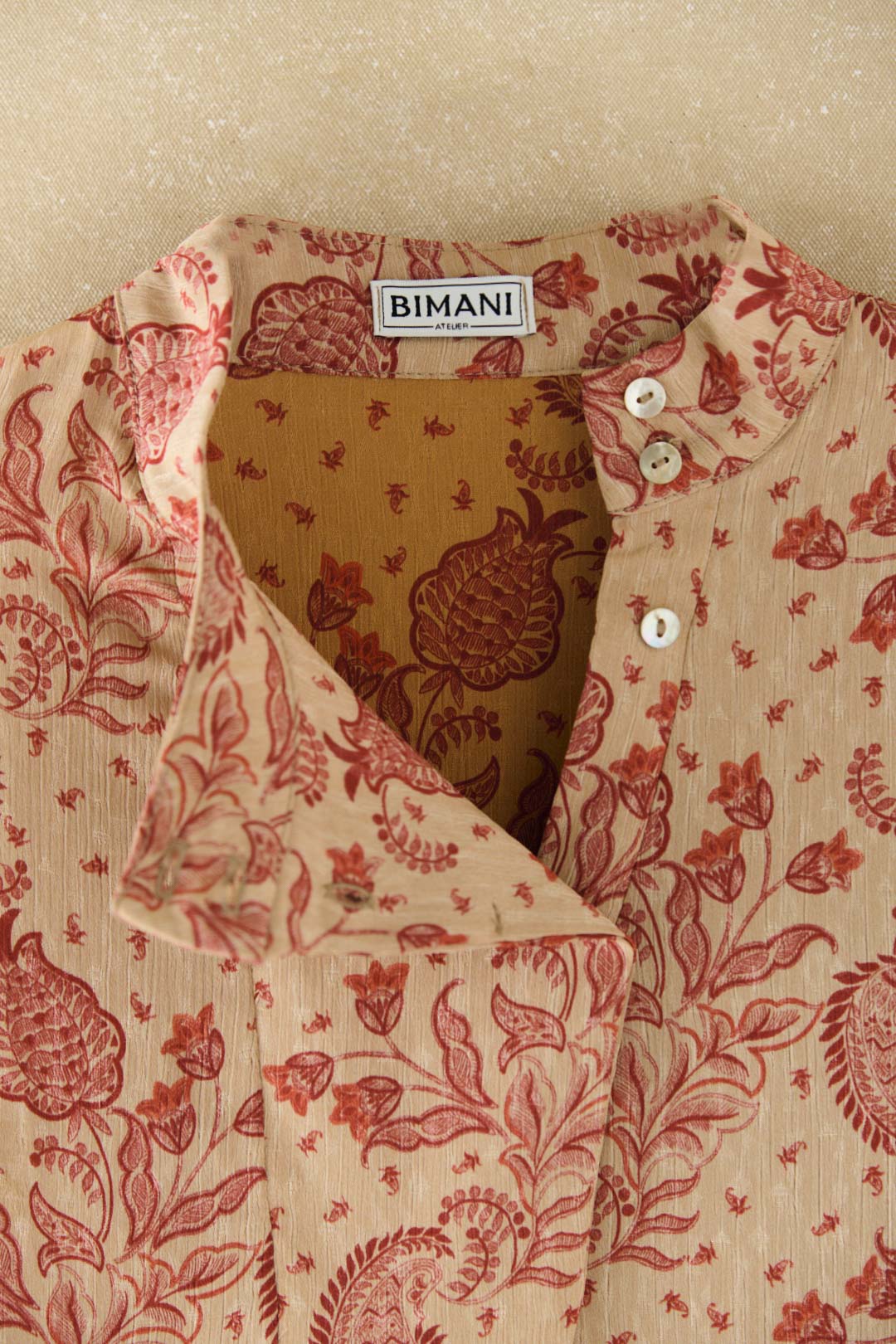 Vestido DUNA Estampado Teja - Image 8
