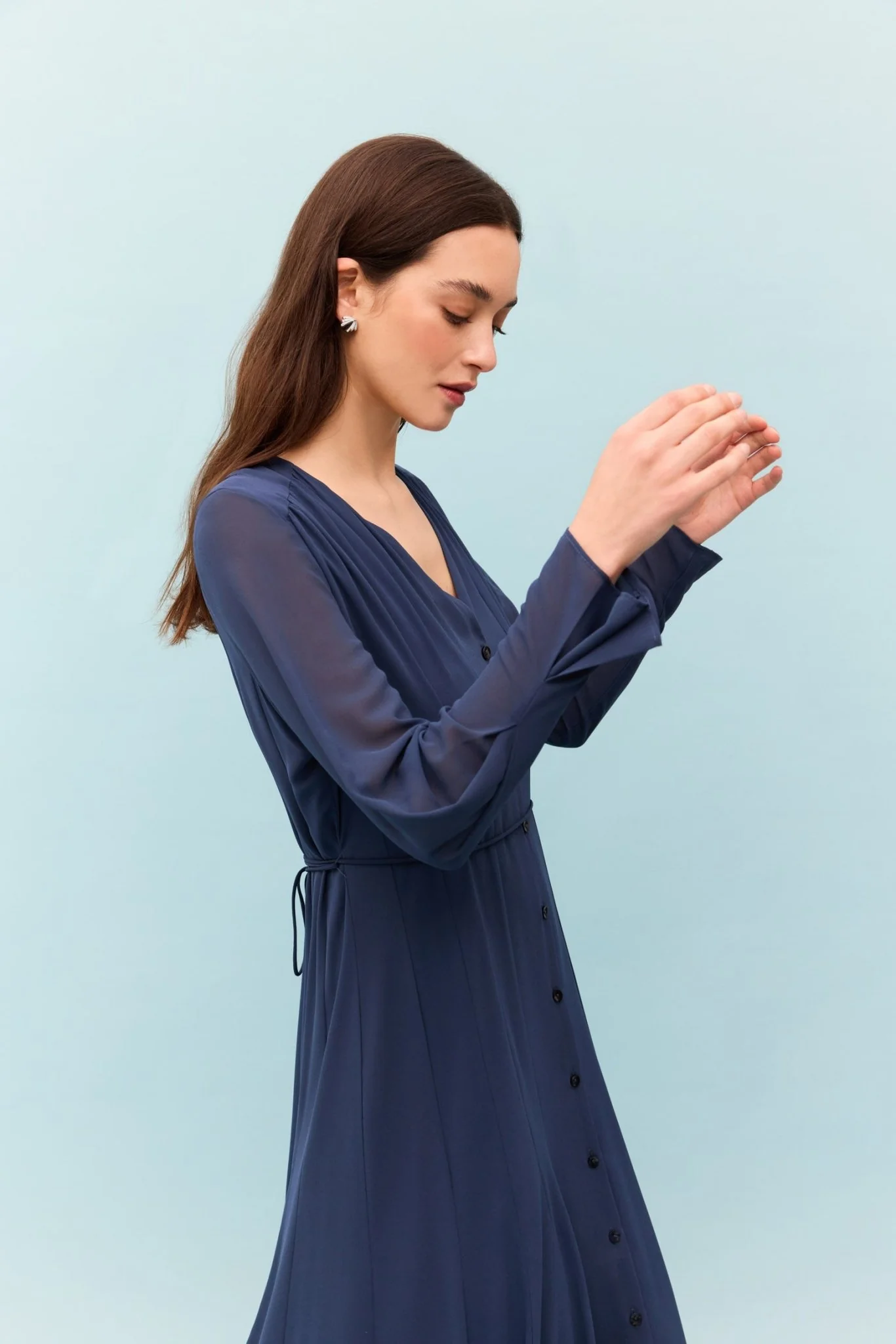 Vestido LYRA Azul Cantábrico - Image 5