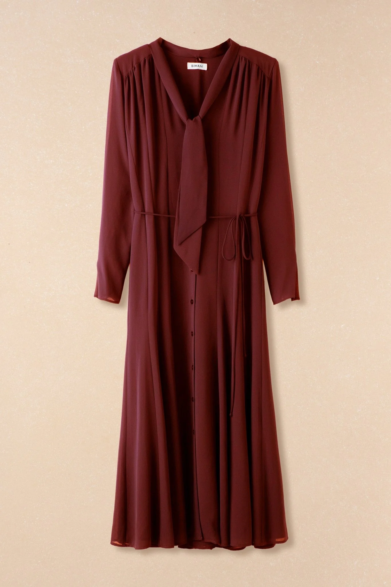 Vestido LYRA Burdeos Monastrell - Image 5