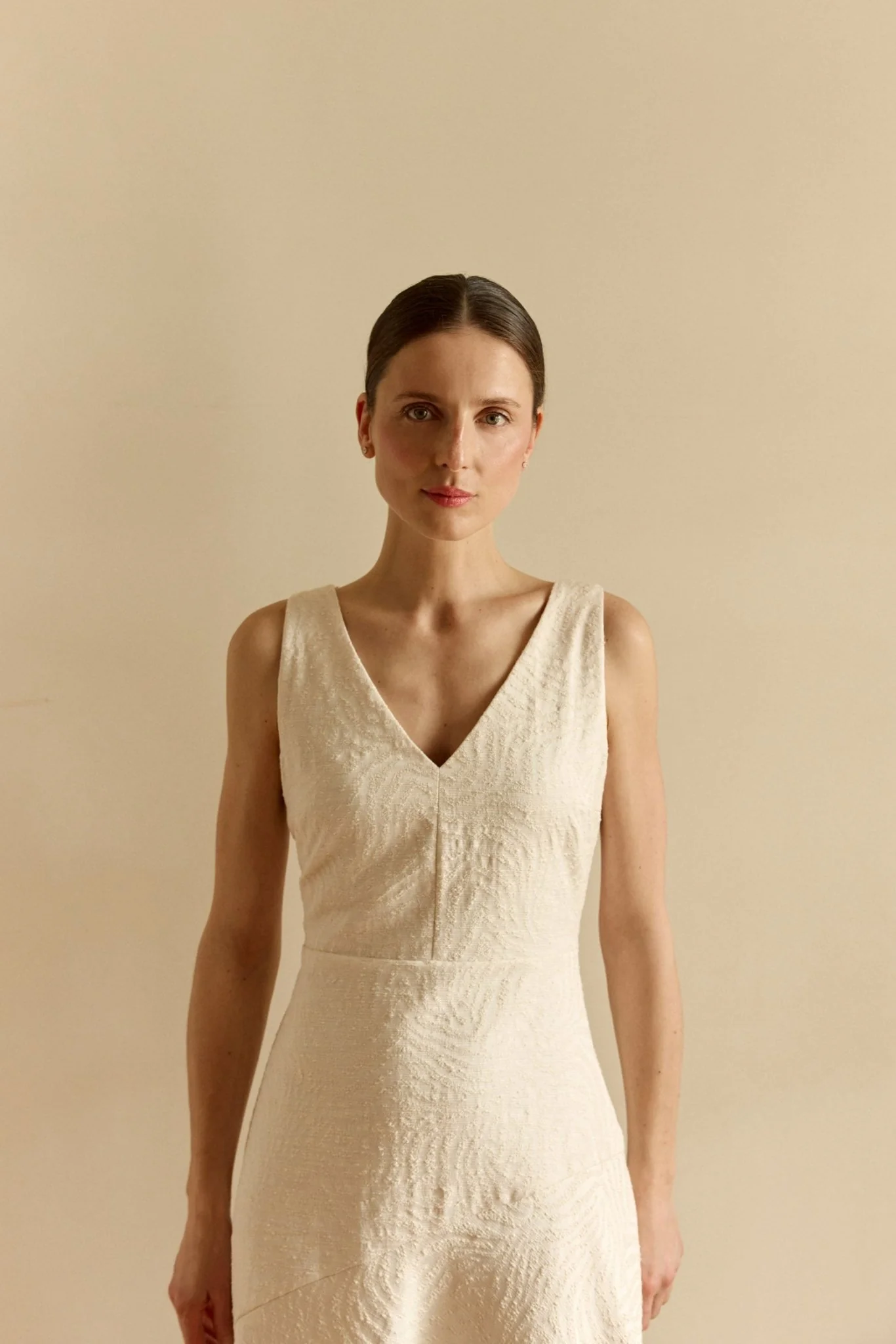 Vestido MIREIA Crema - Image 4