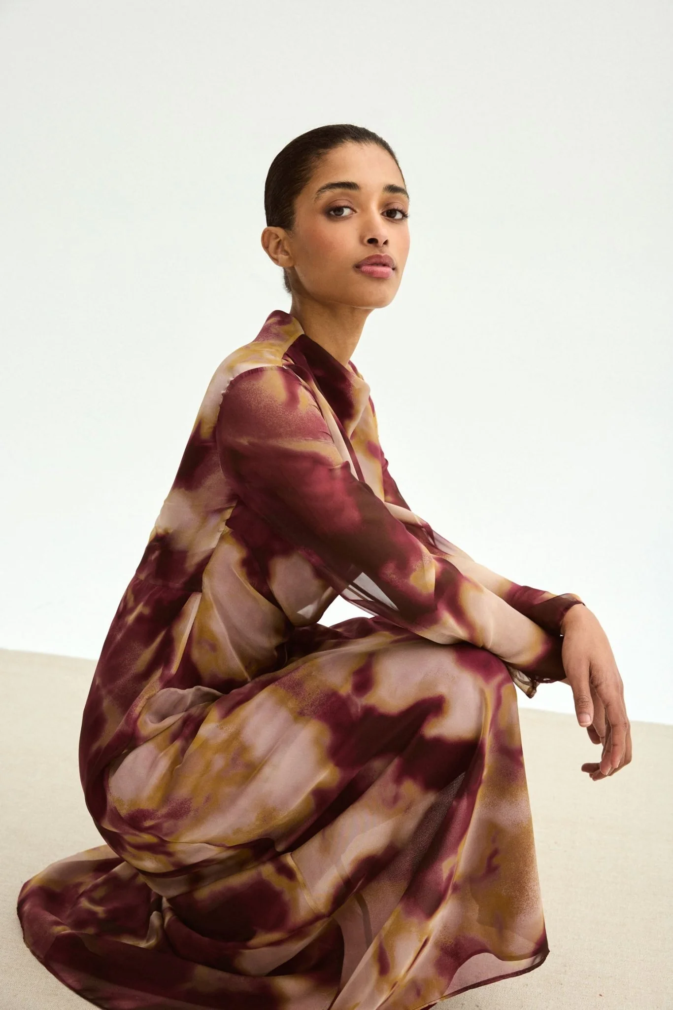 Vestido NICOLE Estampado Cereza - Image 3