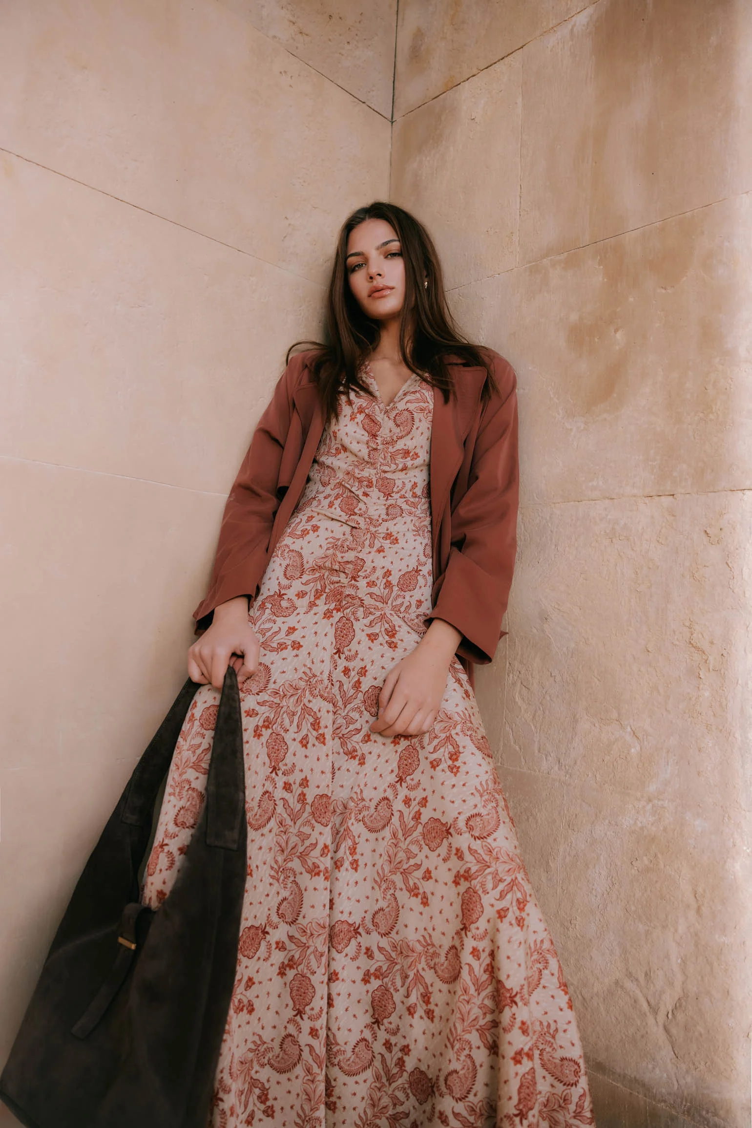 Vestido PAISELLE Estampado Teja - Image 2