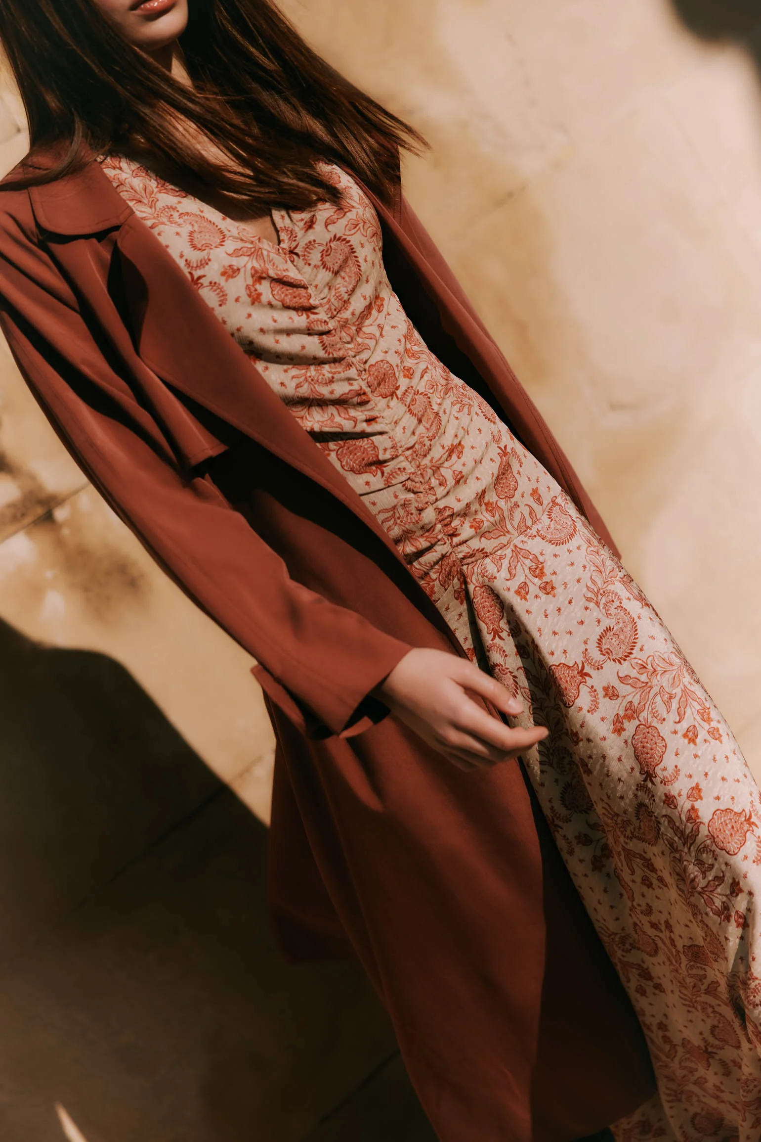 Vestido PAISELLE Estampado Teja - Image 3